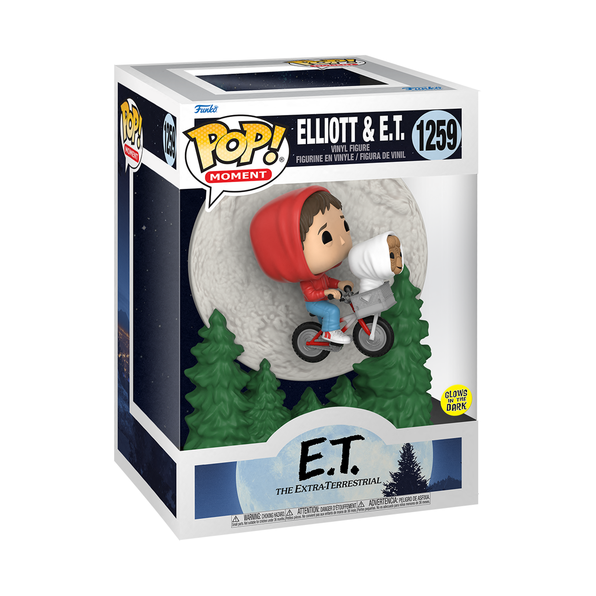Funko Pop! Moment: E.T. the Extra-Terrestrial 40th Anniversary - Elliott and E.T. (Glow in the Dark) - flash vidéo