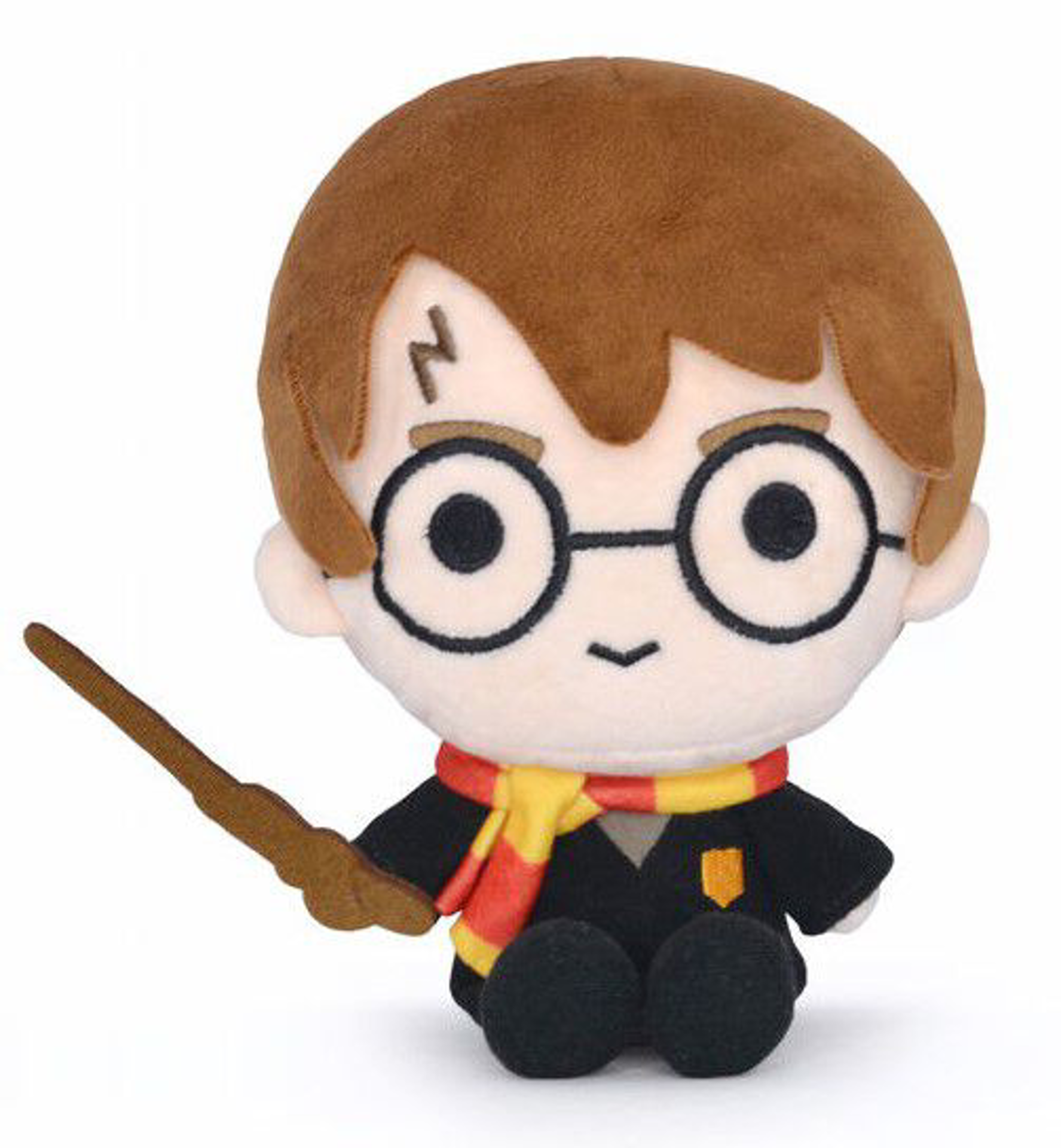Harry Potter - Peluche Harry Chibi 20 cm (Harry Potter, Ron Weasley, Hermione Granger, Hedwige - livraison aléatoire)