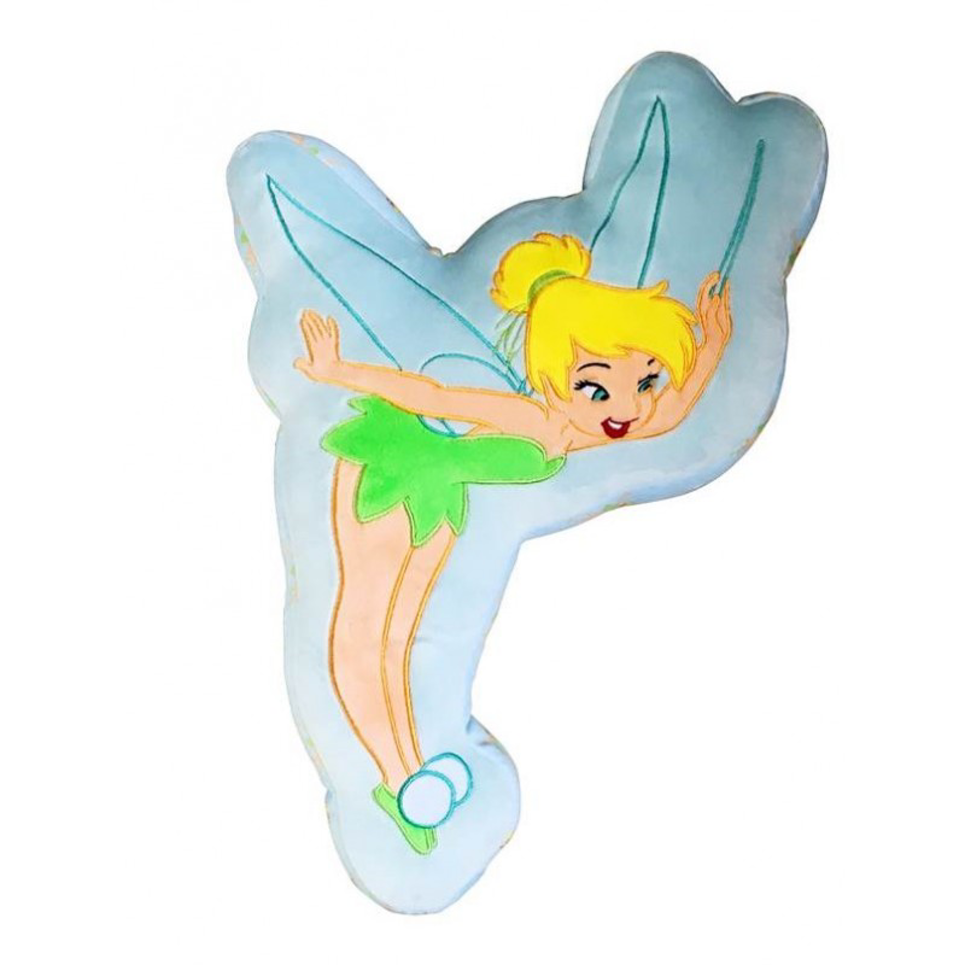 Disney Peter Pan - Coussin Mochi Mochi en forme de la Fée Clochette 40cm - flash vidéo