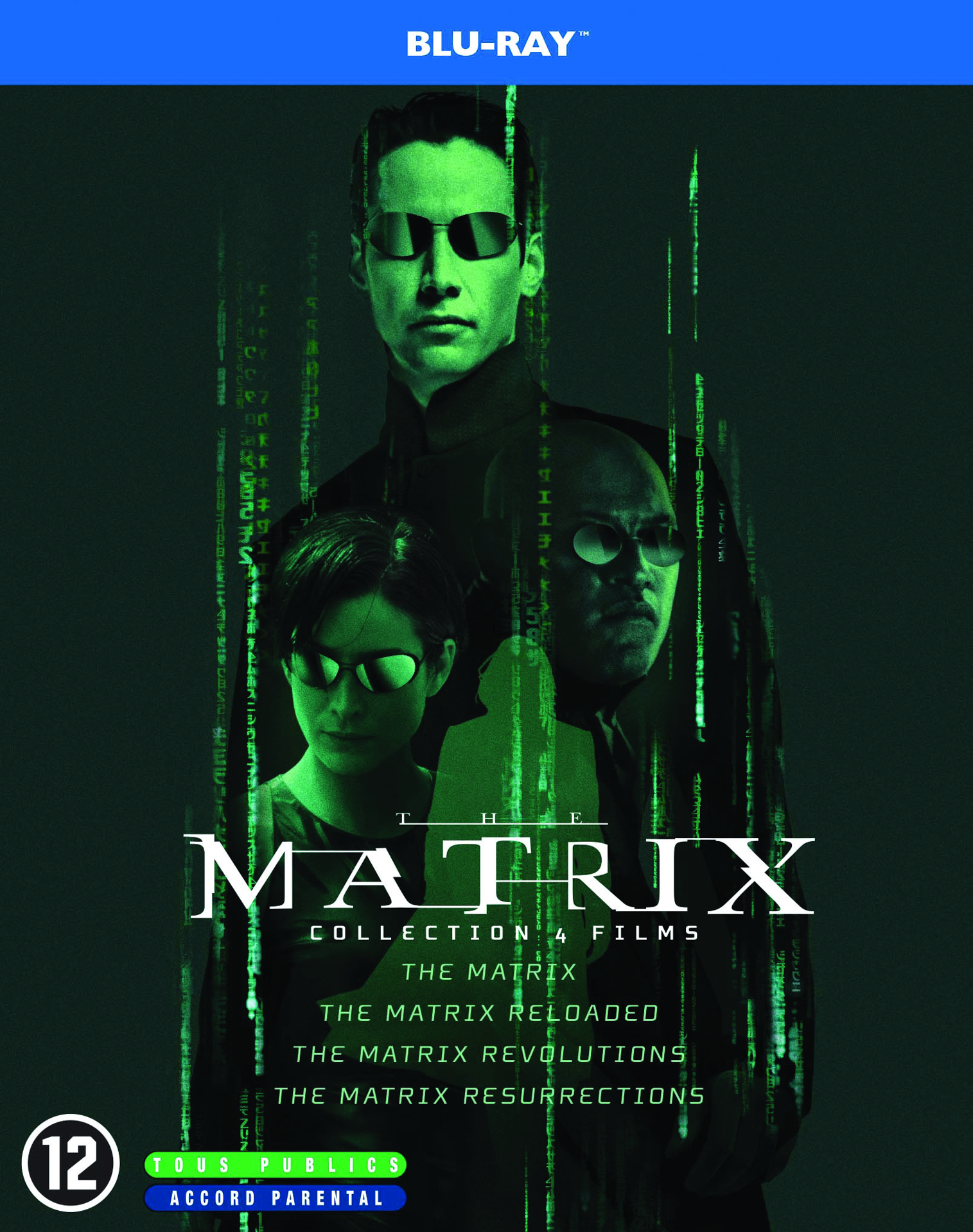 Matrix 1-4 [Blu-Ray] - flash vidéo