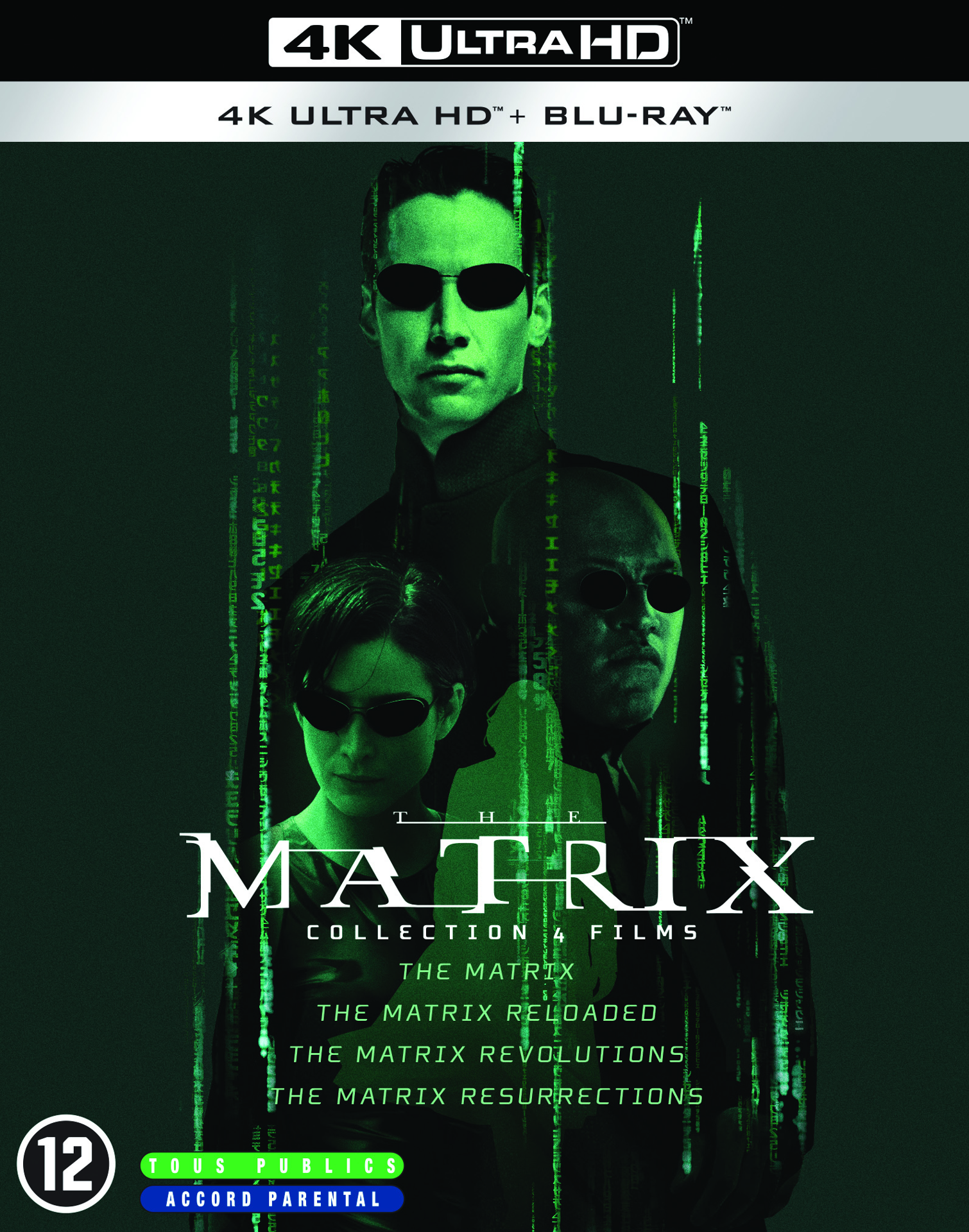 The Matrix Collection 4 Films - Combo   +