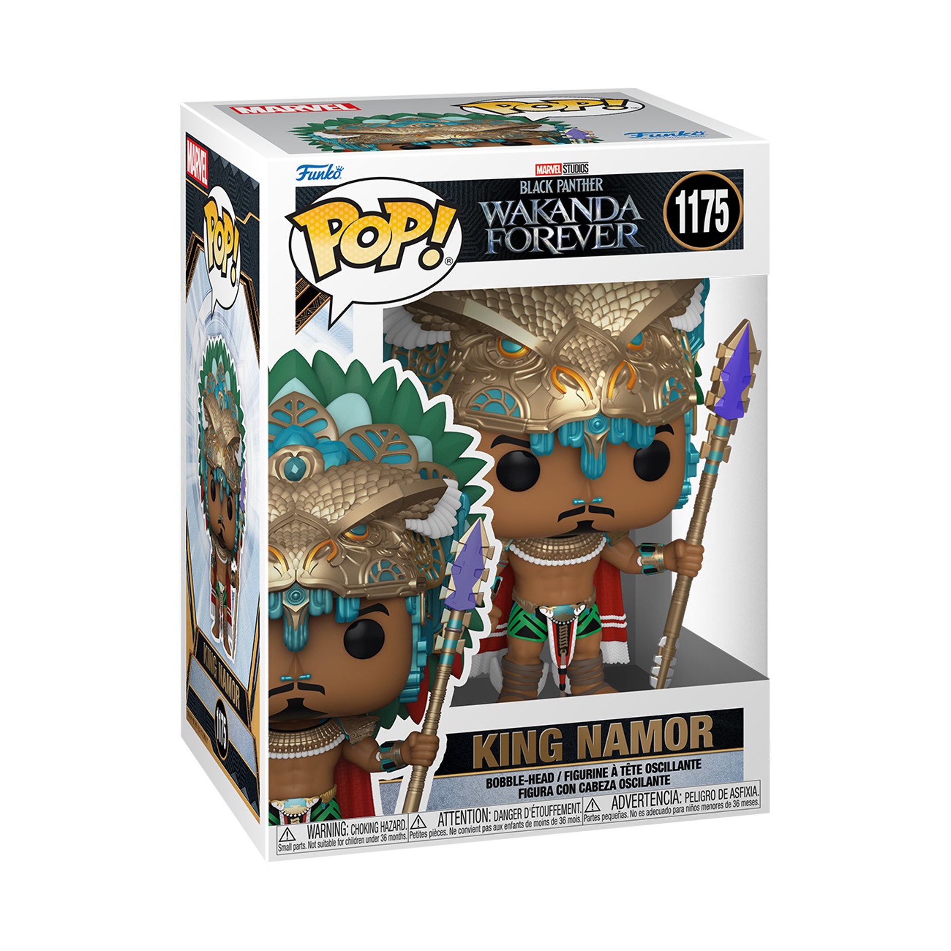 Funko Pop! Marvel: Black Panther: Wakanda Forever S2 - King Namor - flash vidéo