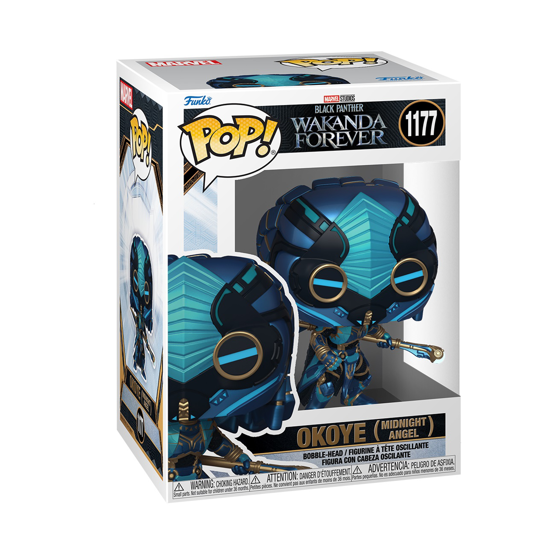 Funko Pop! Marvel: Black Panther: Wakanda Forever S2 - Okoye (Midnight Angel) - flash vidéo