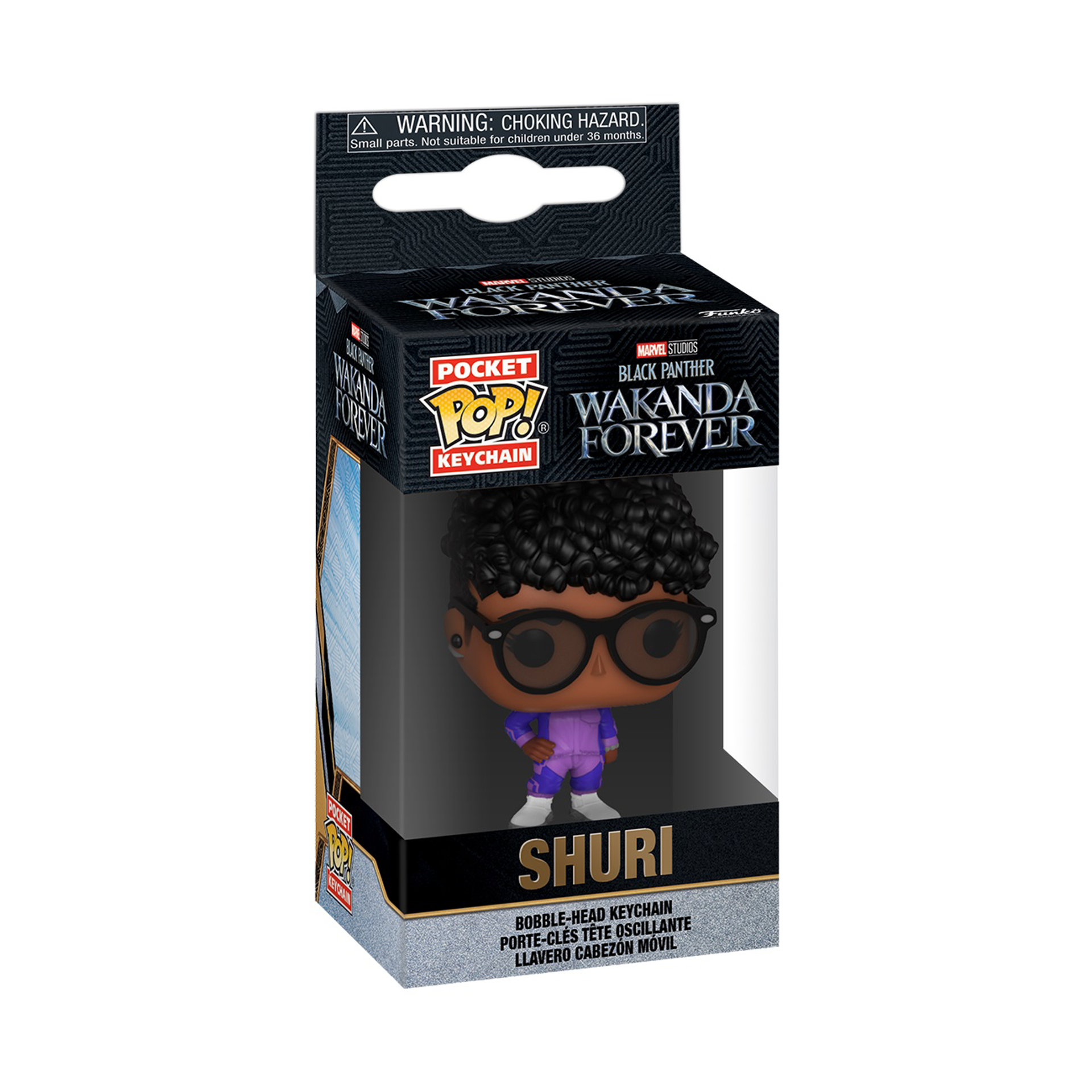 Funko Pocket Pop! Keychain: Marvel: Black Panther: Wakanda Forever - Shuri - flash vidéo