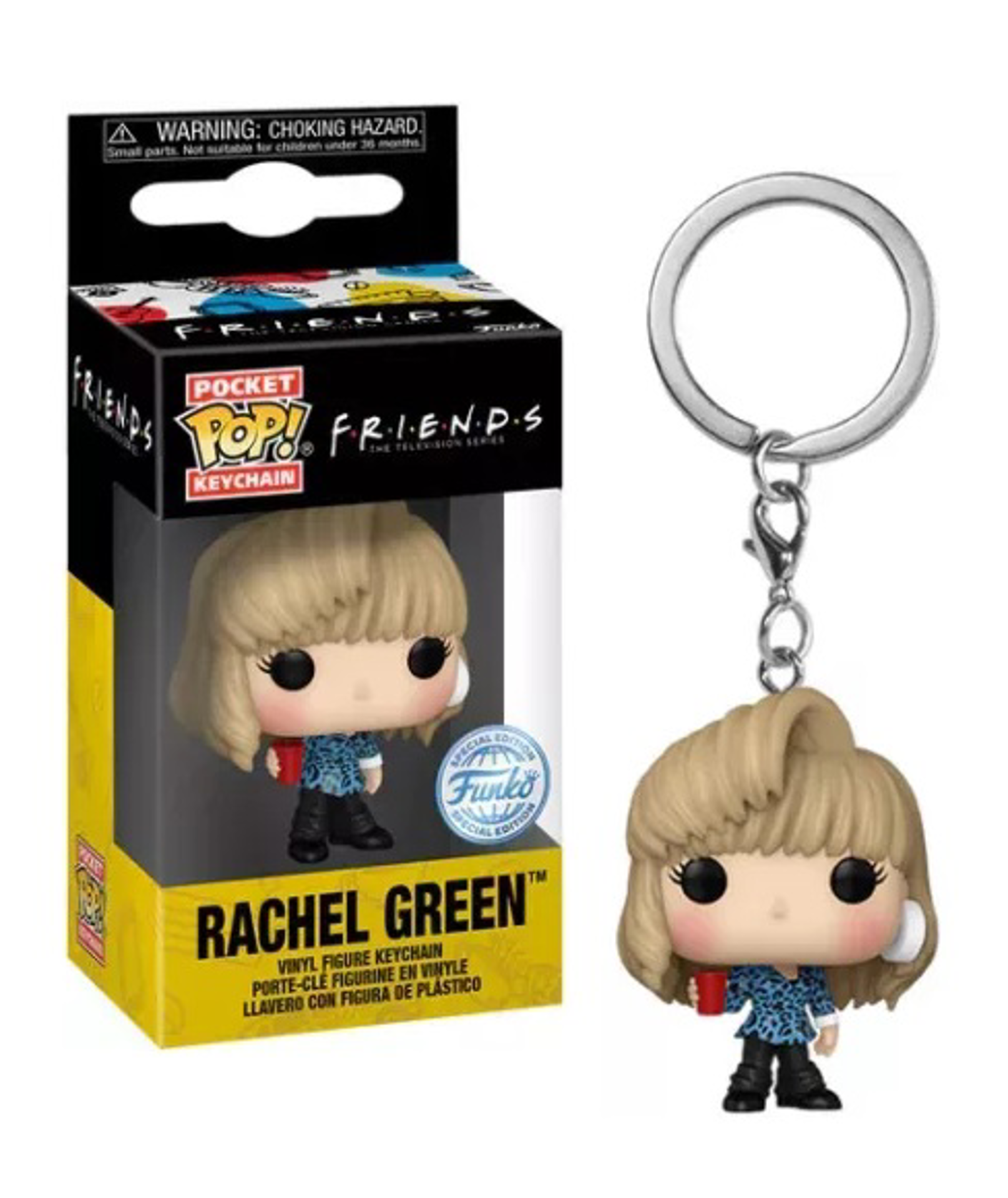 Funko Pocket Pop! Keychain: Friends - Rachel Green (with 80's Hair) - flash vidéo