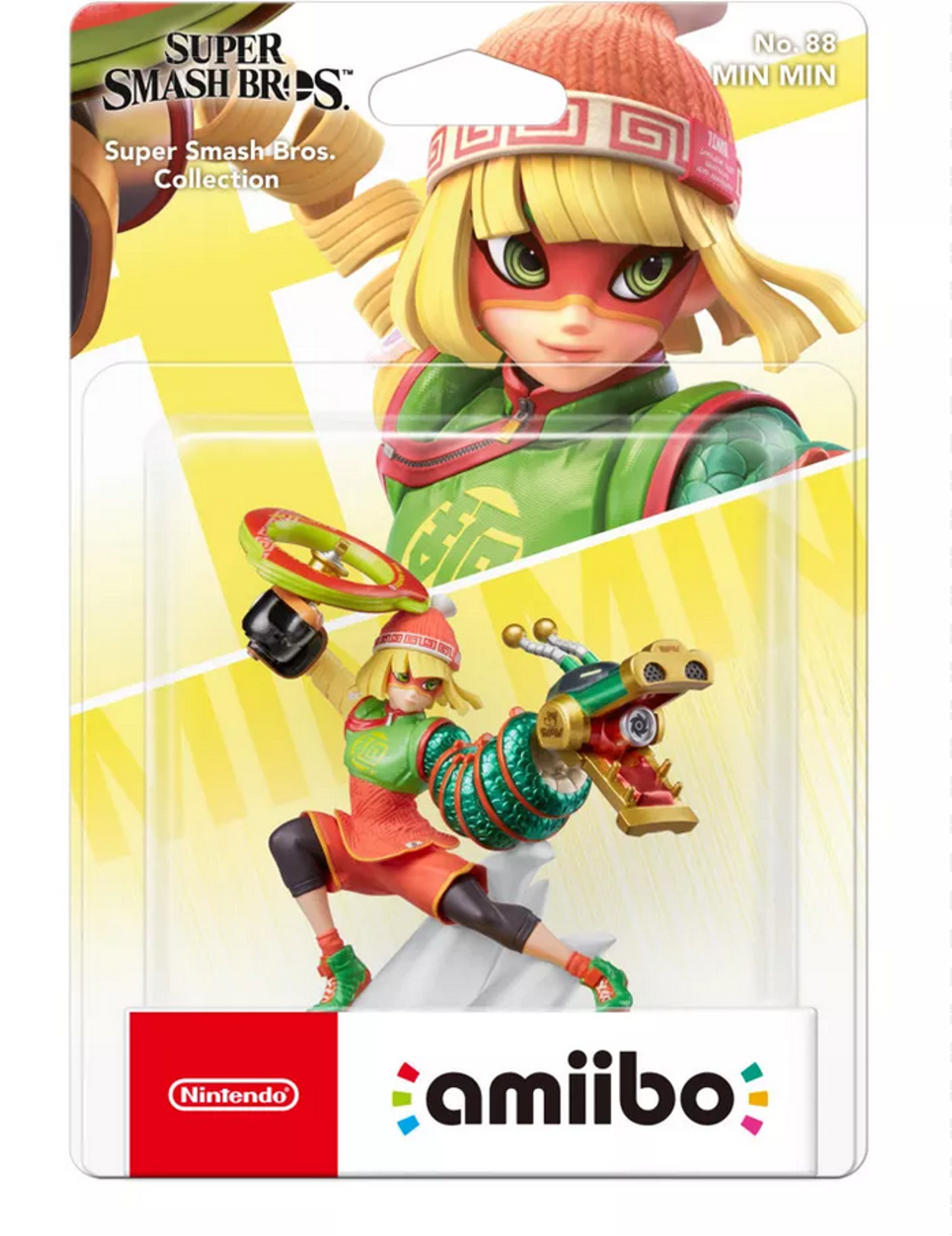 Amiibo n°88 Min Min Super Smash Bros. Collection - flash vidéo