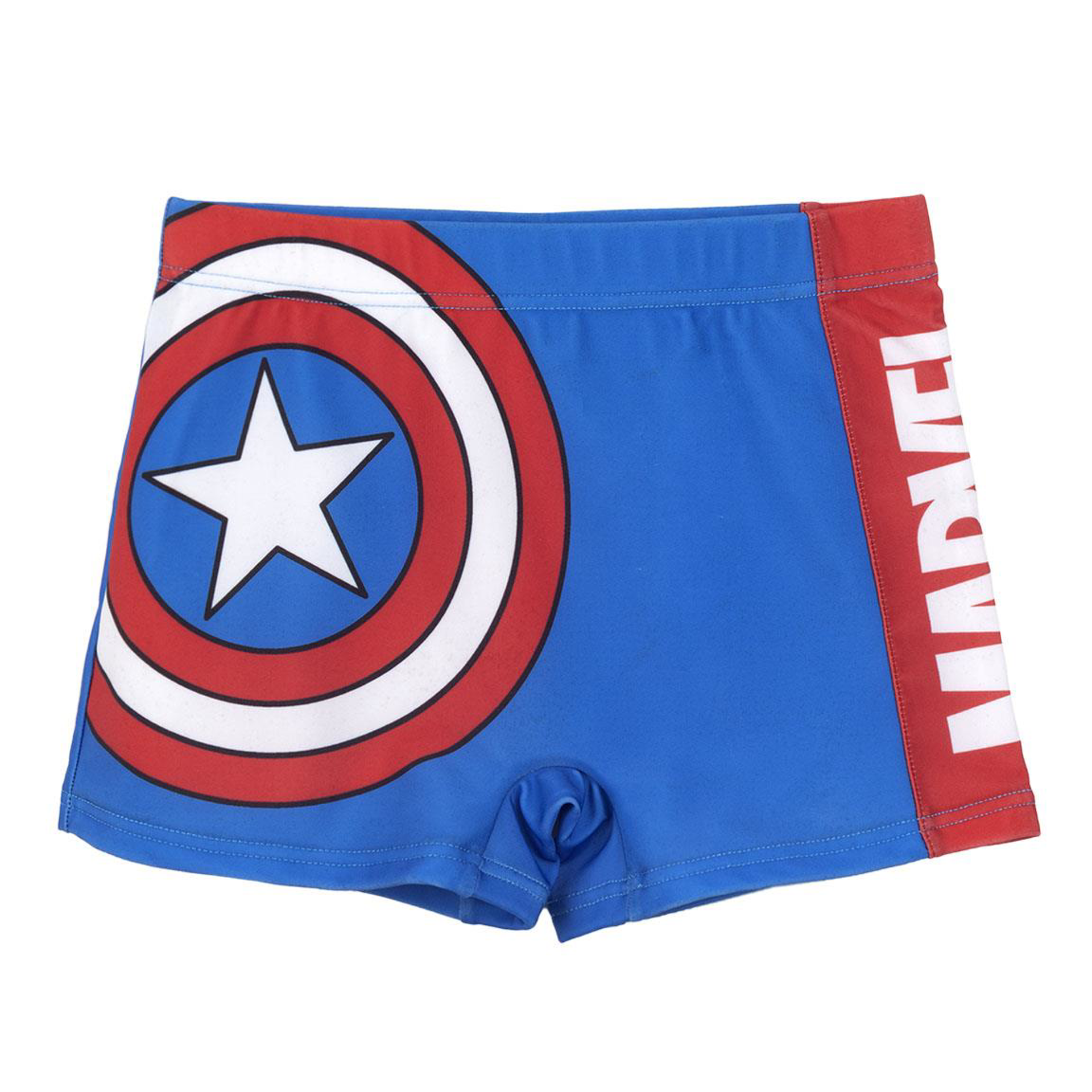 Marvel Avengers - Boxer de bain Captain America bleu pour enfants - 5 Ans - flash vidéo