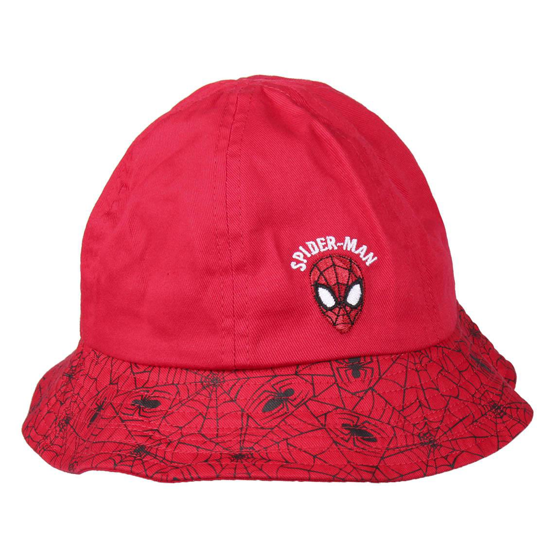 Marvel - Bonnet de pêcheur Spider-Man rouge pour Enfants - flash vidéo