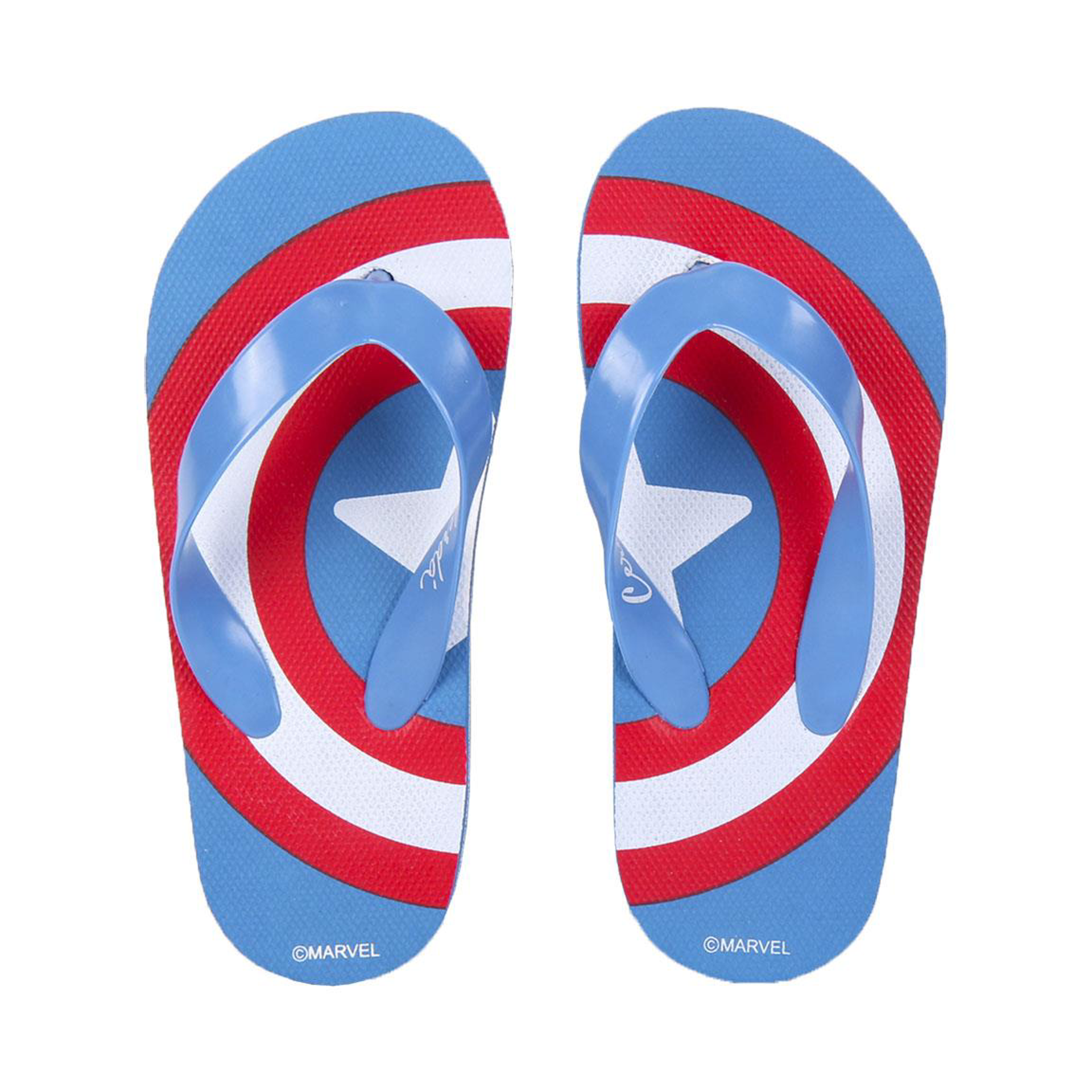 Marvel - Tongs Captain America pour enfants - T027