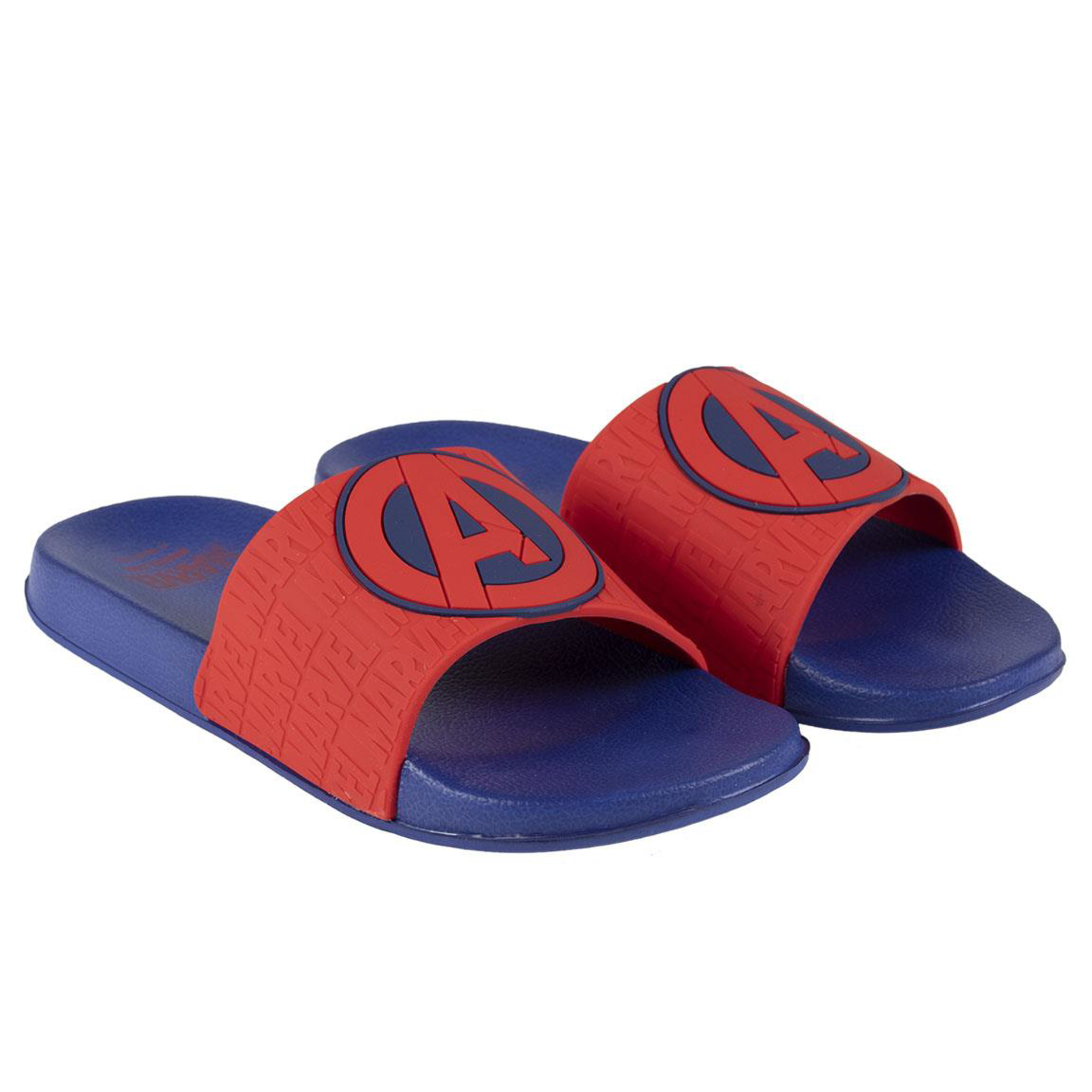 Marvel - Tongs Logo des Avengers pour enfants - T30/31 - flash vidéo
