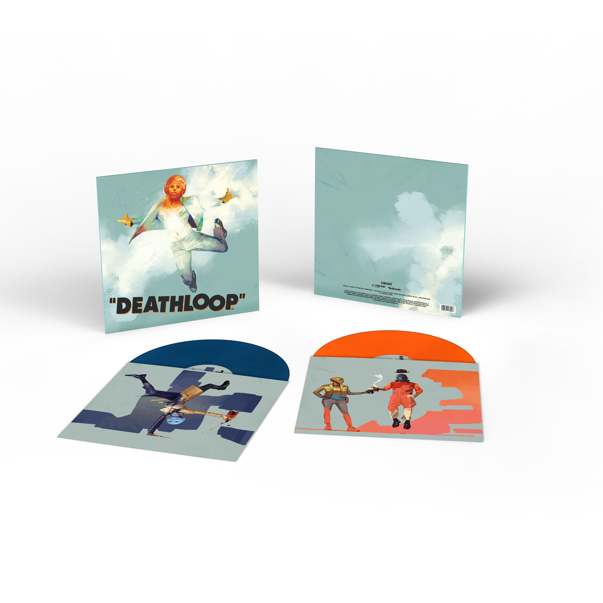 Deathloop Original Soundtrack - 2-LP Blue & Orange - flash vidéo