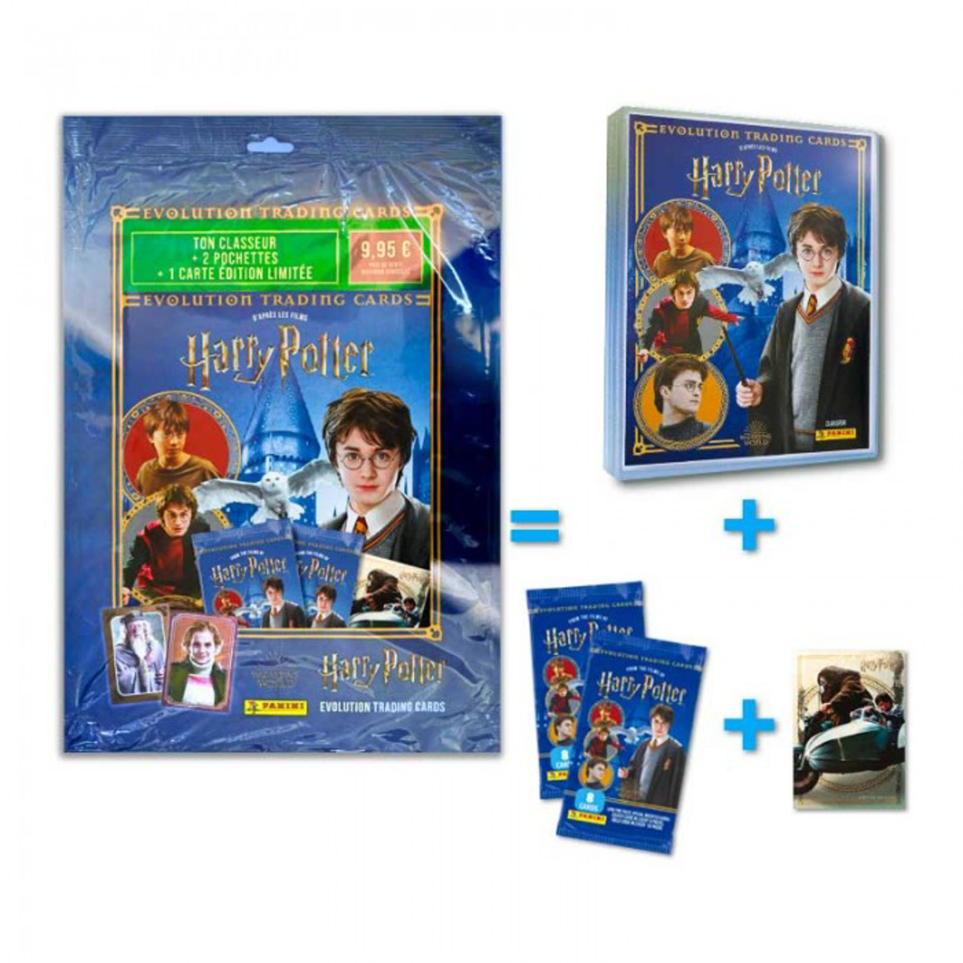 Panini - Pack de démarrage Harry Potter Evolution Trading Cards - flash vidéo