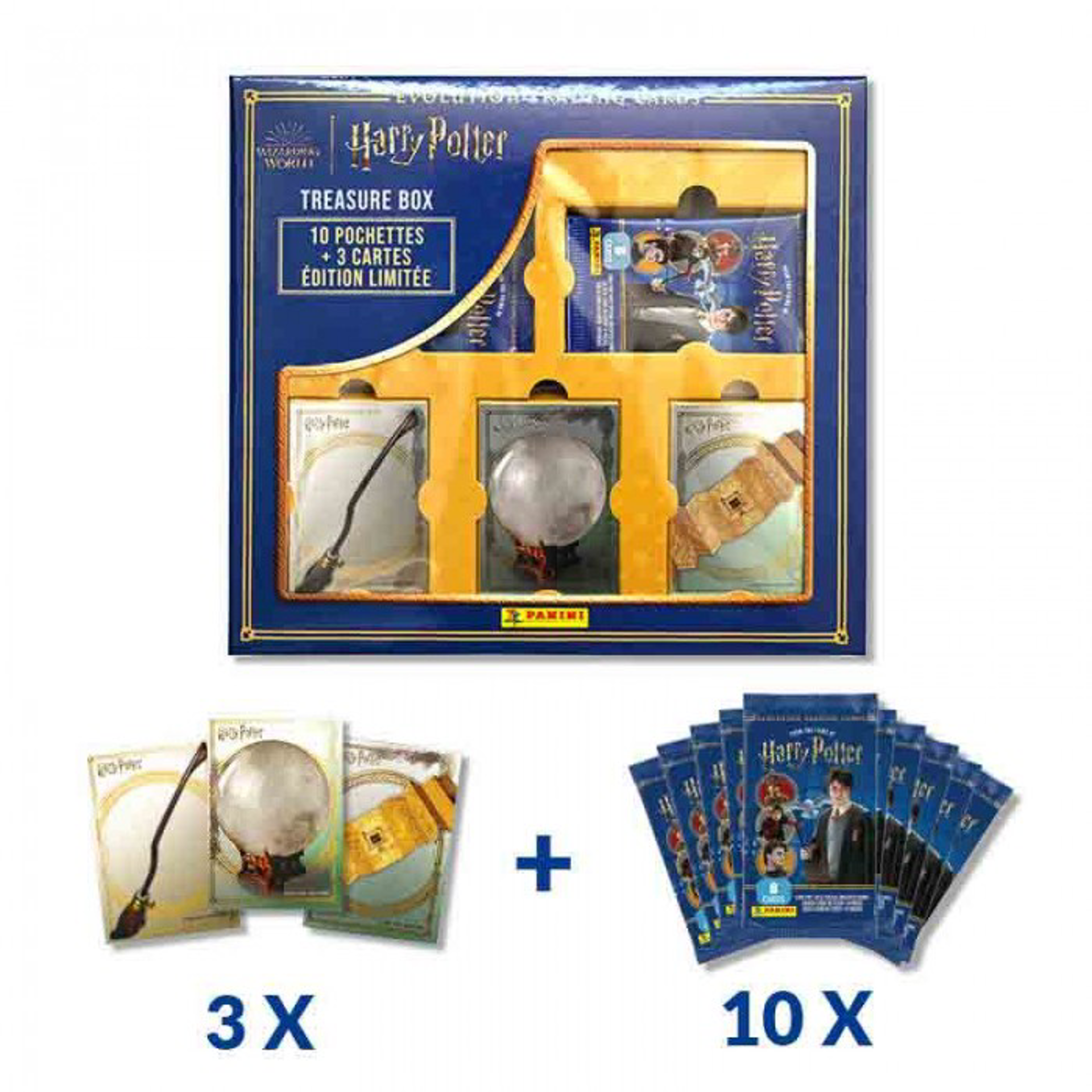 Panini - Treasure Box Harry Potter Evolution Trading Cards - flash vidéo