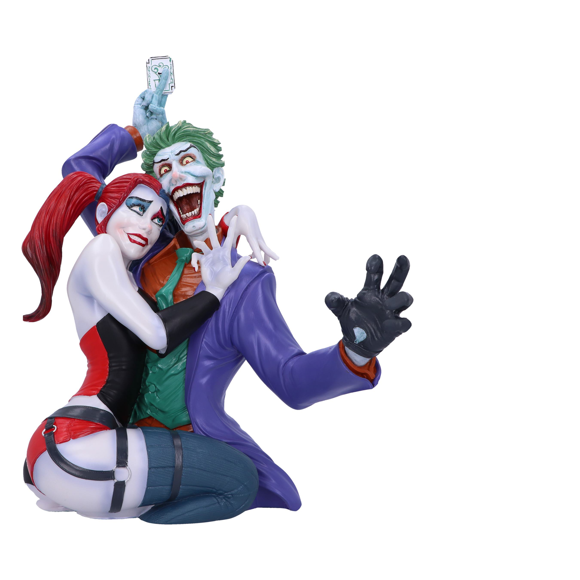DC Comics - Le Joker et Harley Quinn Buste 37,5cm