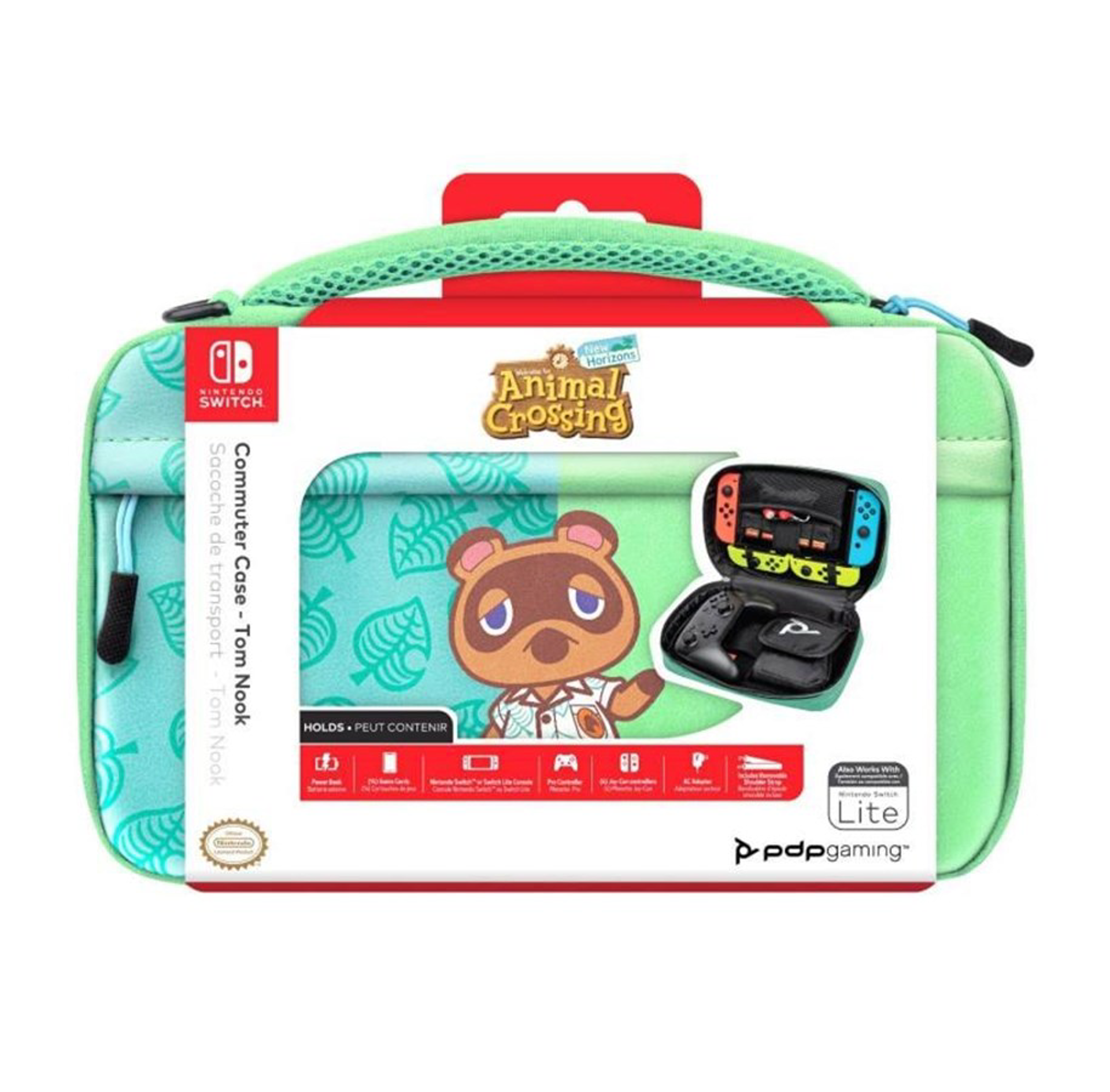 PDP - Sacoche Commuter Animal Crossing Tom Nook pour Nintendo Switch, Switch Lite & Switch OLED - flash vidéo