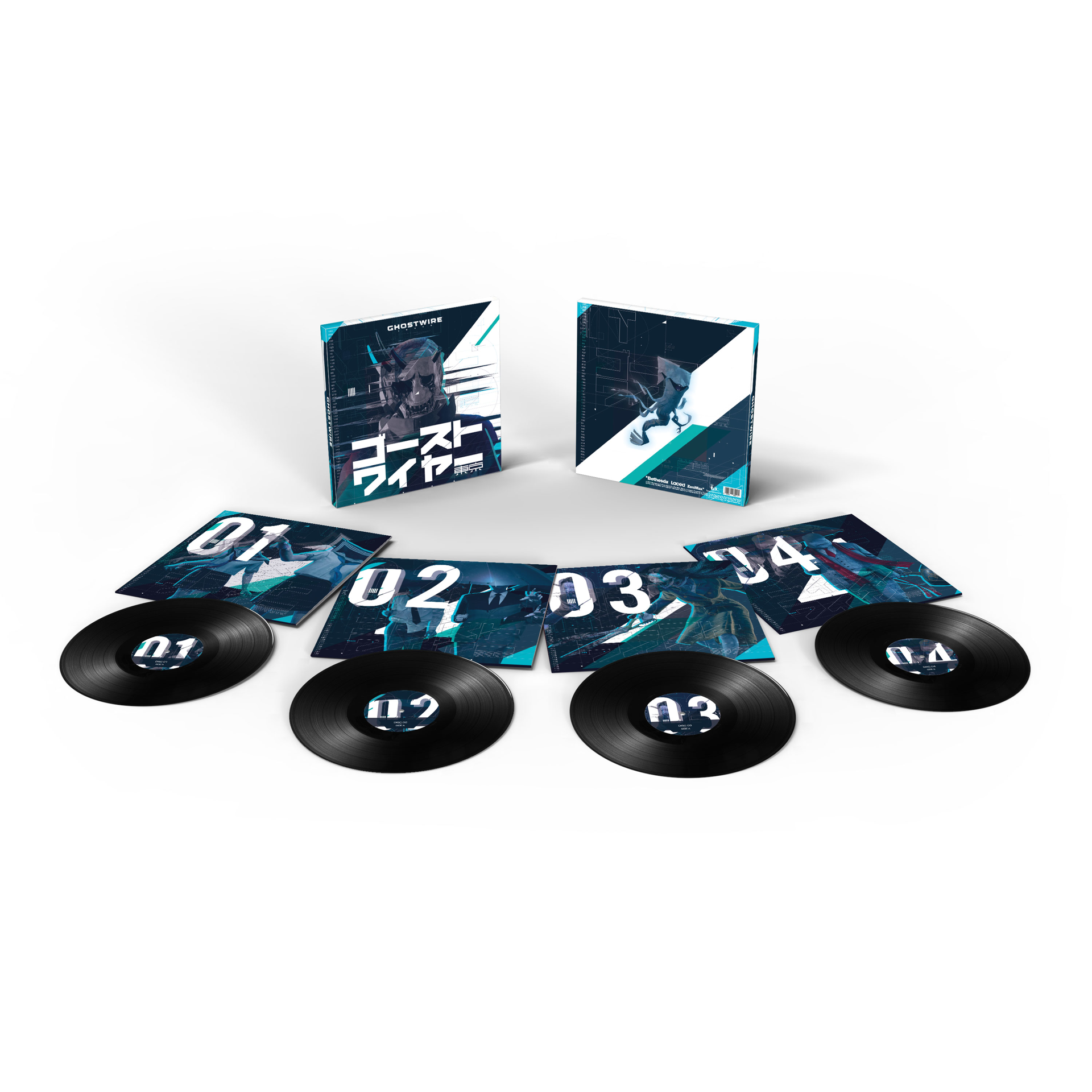 Ghostwire: Tokyo Original Soundtrack - 4-LP Black - flash vidéo