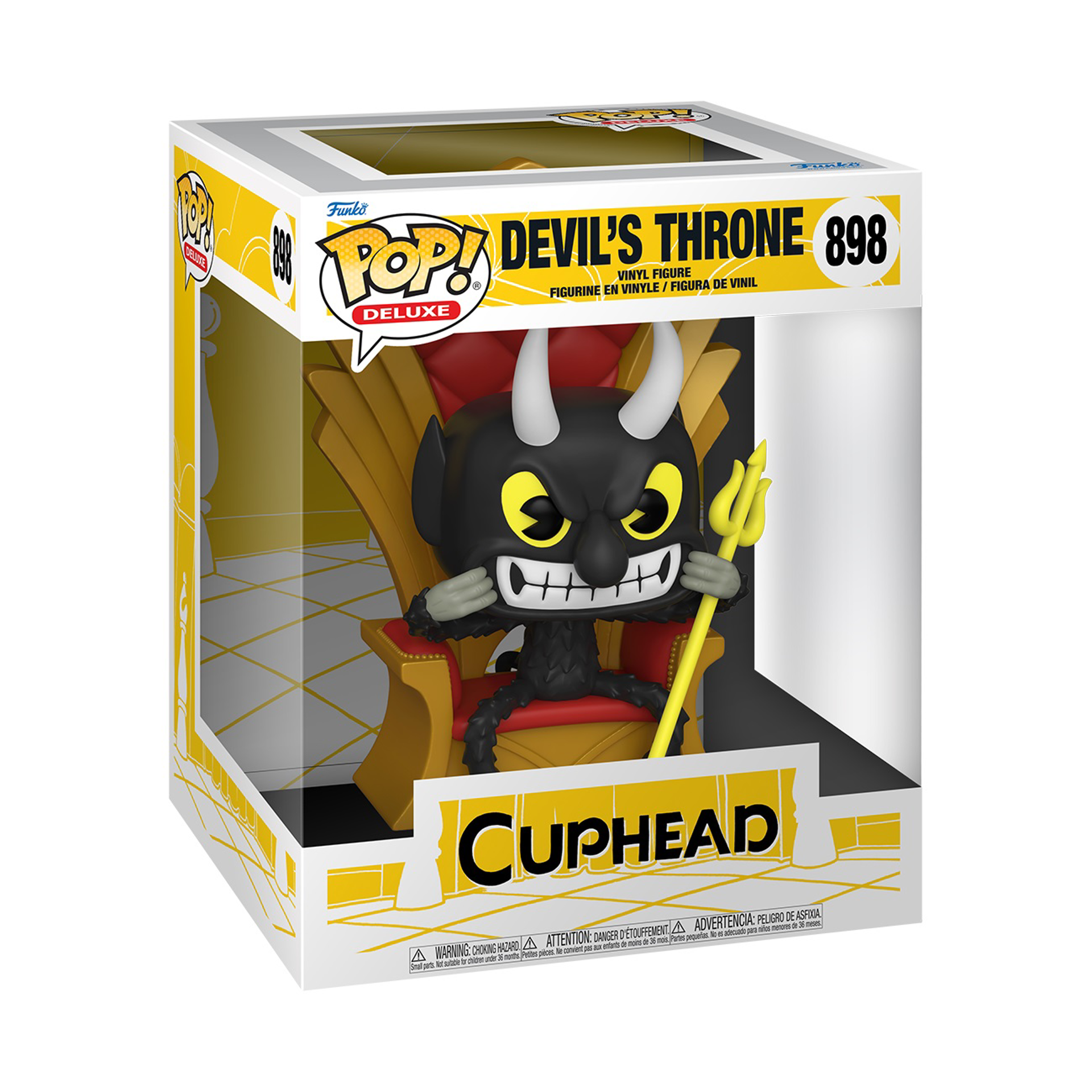 Funko Pop! Deluxe: Cuphead - Devil in Chair - flash vidéo