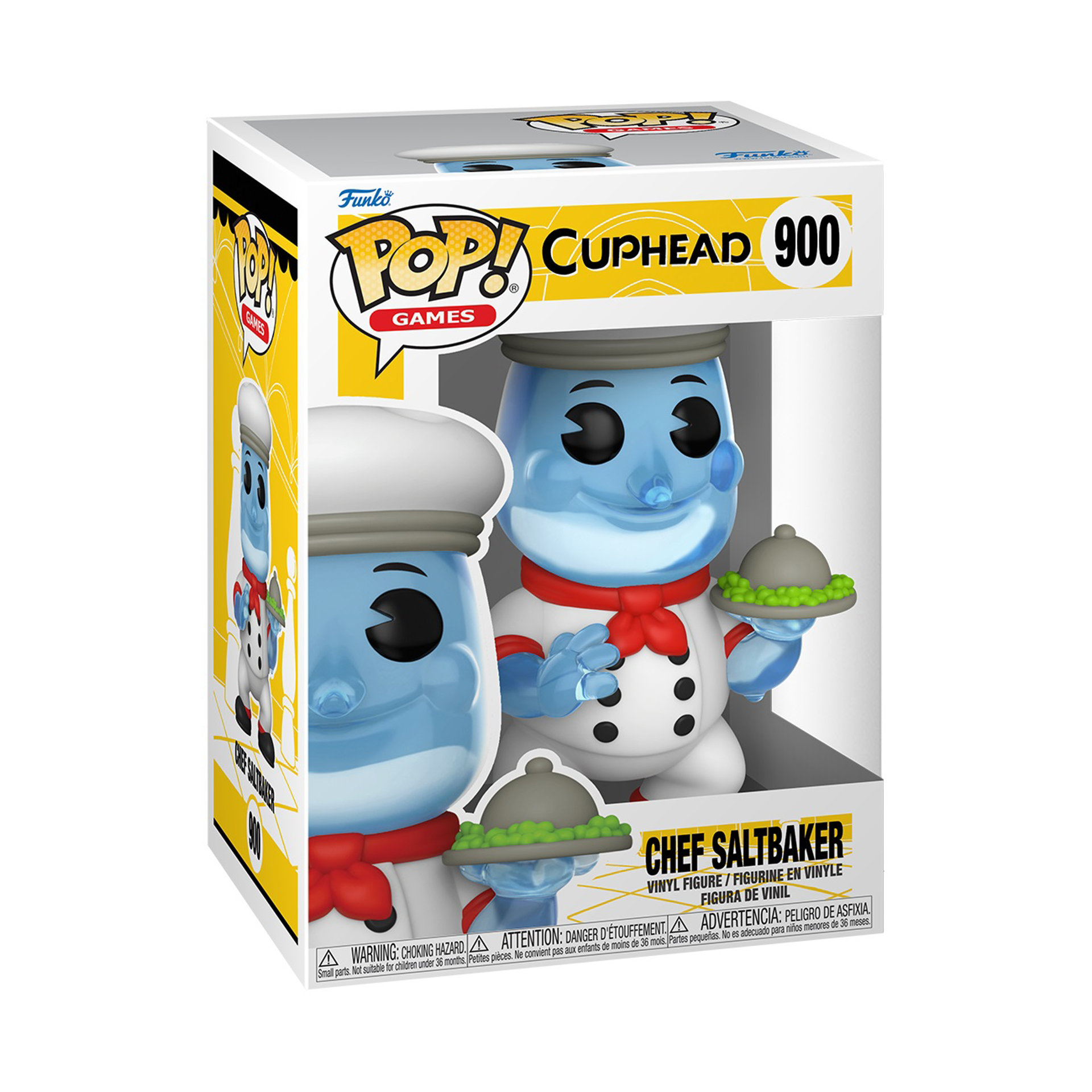 Funko Pop! Games: Cuphead - Chef Saltbaker (with Chase) - flash vidéo