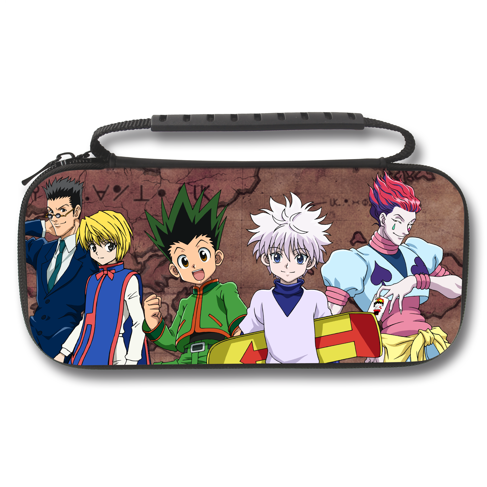 Hunter X Hunter - Sacoche de transport Groupe pour Nintendo Switch et Switch OLED - flash vidéo