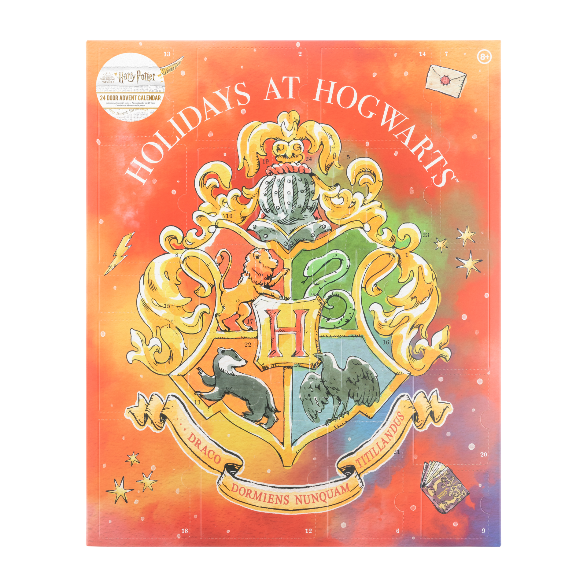Harry Potter - Calendrier de l'Avent de 24 jours Vacances à Poudlard (set de papeterie)