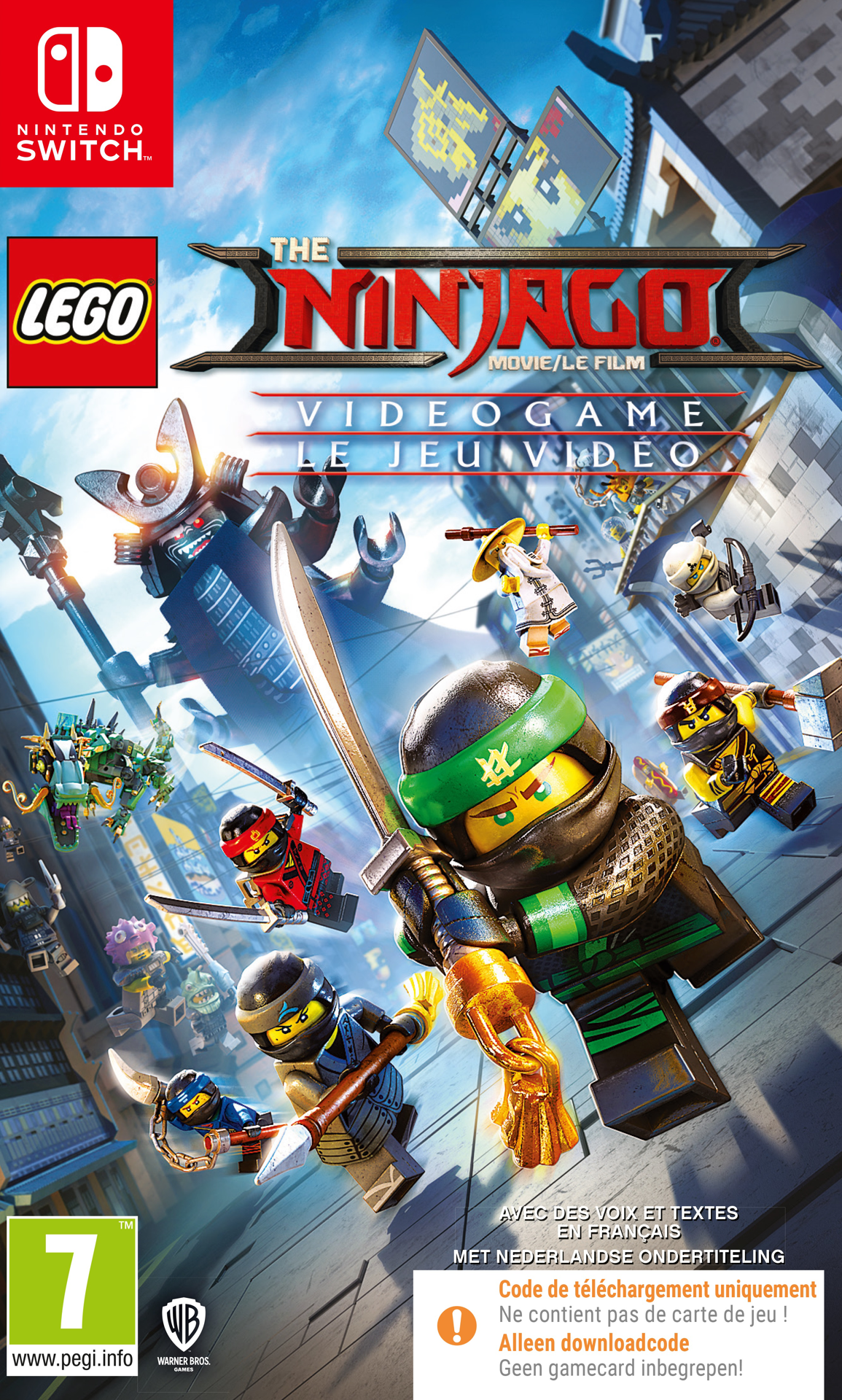 LEGO Ninjago, Le Film : Le Jeu Vidéo (Code-in-a-box)