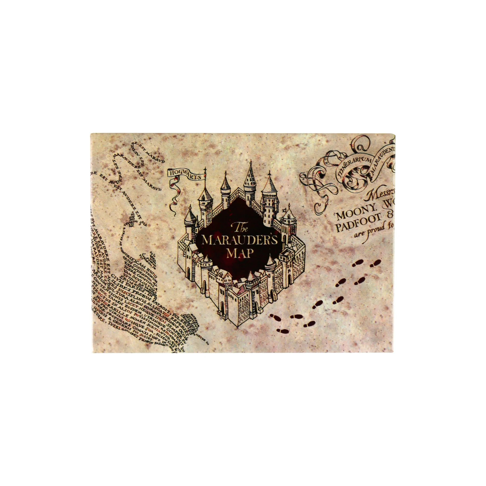 Harry Potter - Aimant en métal La carte du Maraudeur - flash vidéo