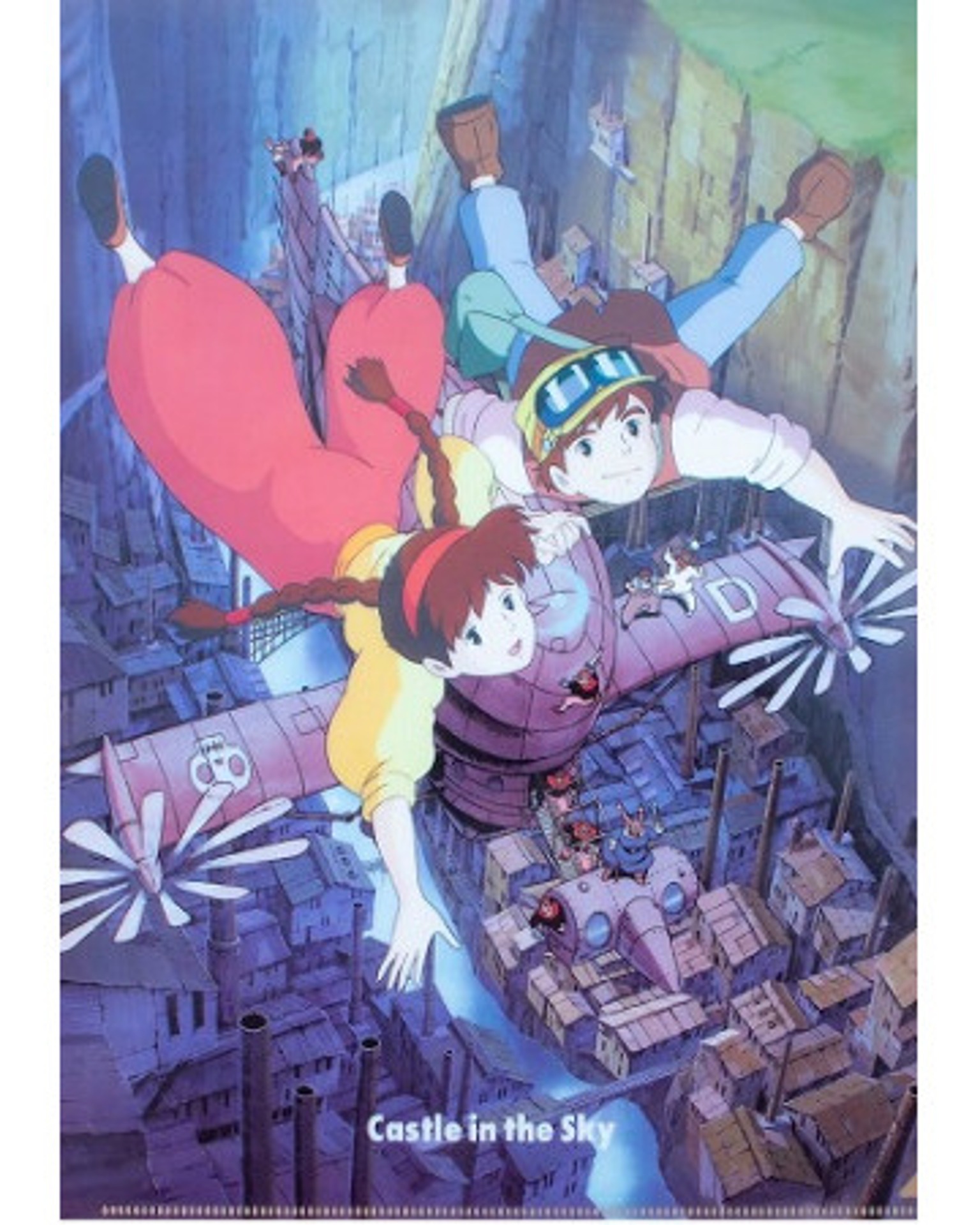 Ghibli - Le Château Dans Le Ciel - Chemise A4 Pouvoir du Cristal