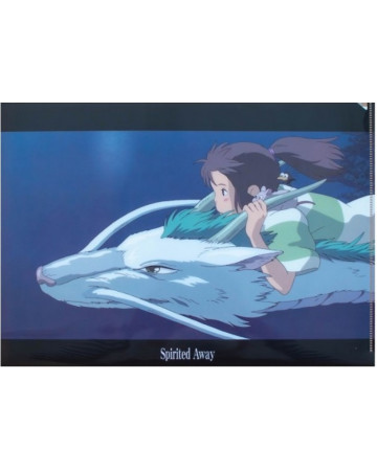 Ghibli - Le Voyage De Chihiro - Chemise A4 Sur le dragon