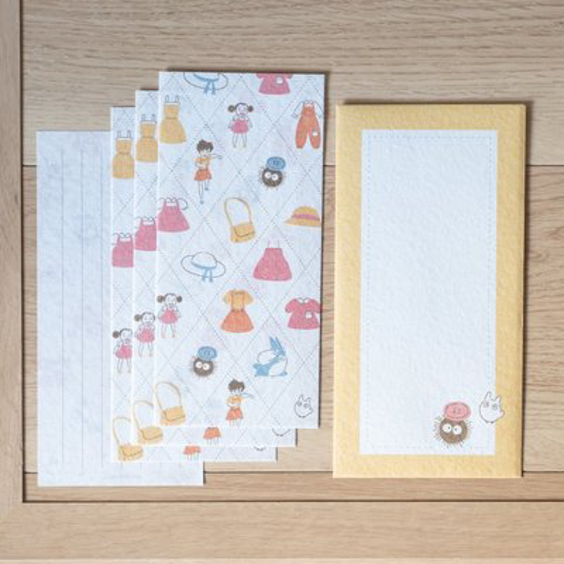 Ghibli - Mon Voisin Totoro - Papier à lettres Garde robe - flash vidéo