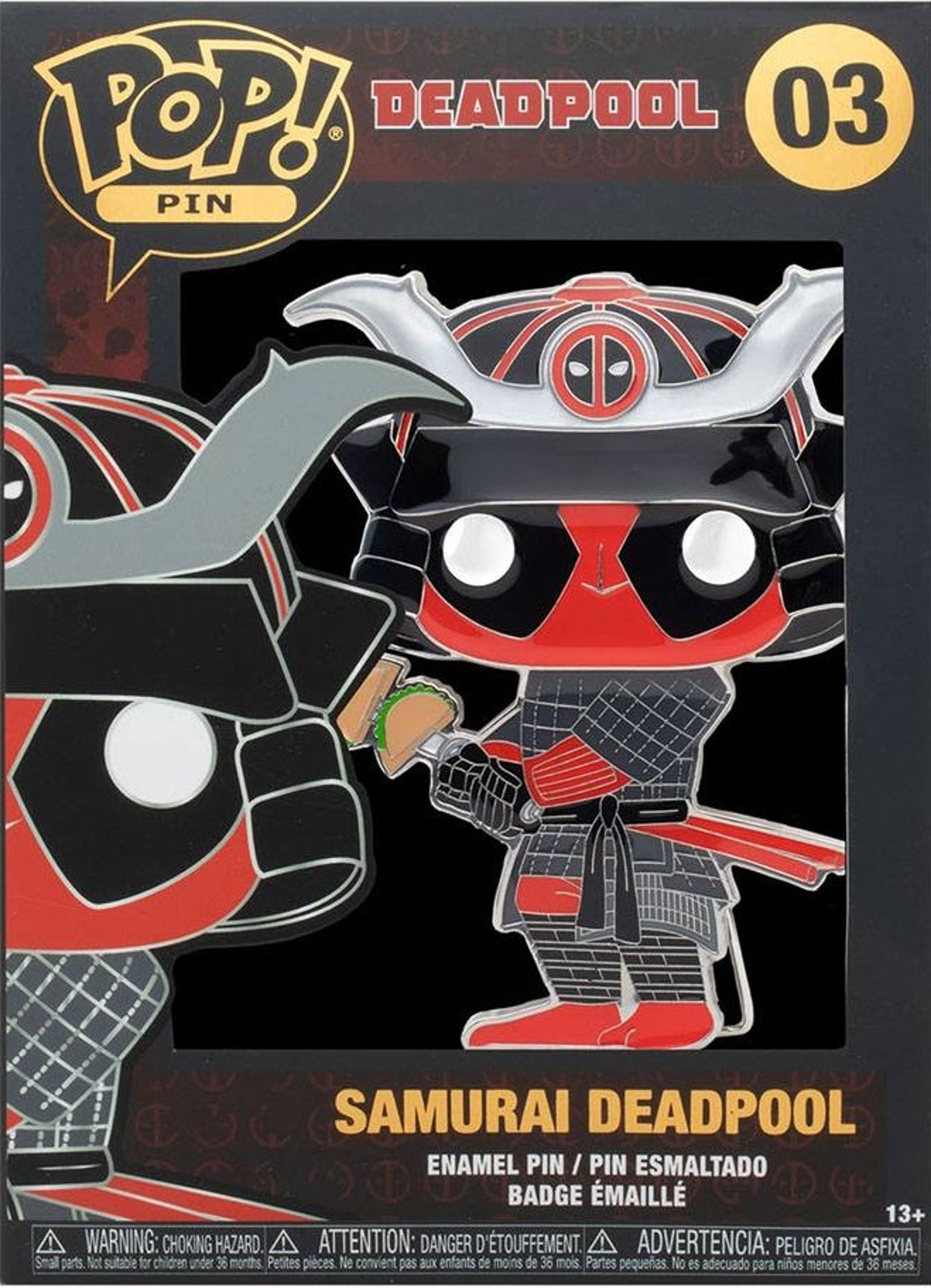 Funko Pop! Pin: Deadpool - Samurai Deadpool - flash vidéo