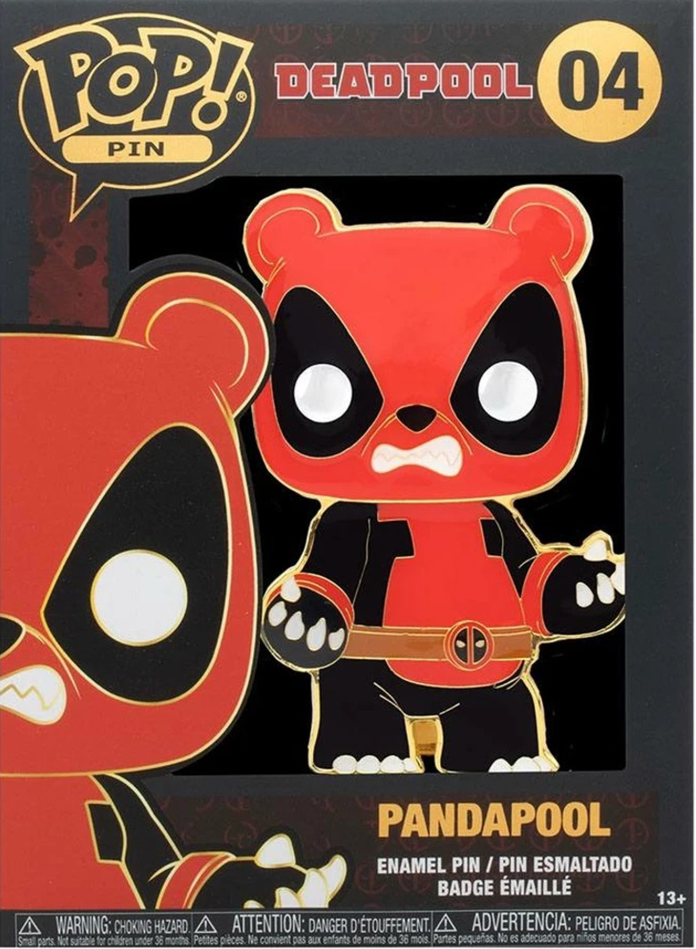 Funko Pop! Pin: Deadpool - Pandapool - flash vidéo