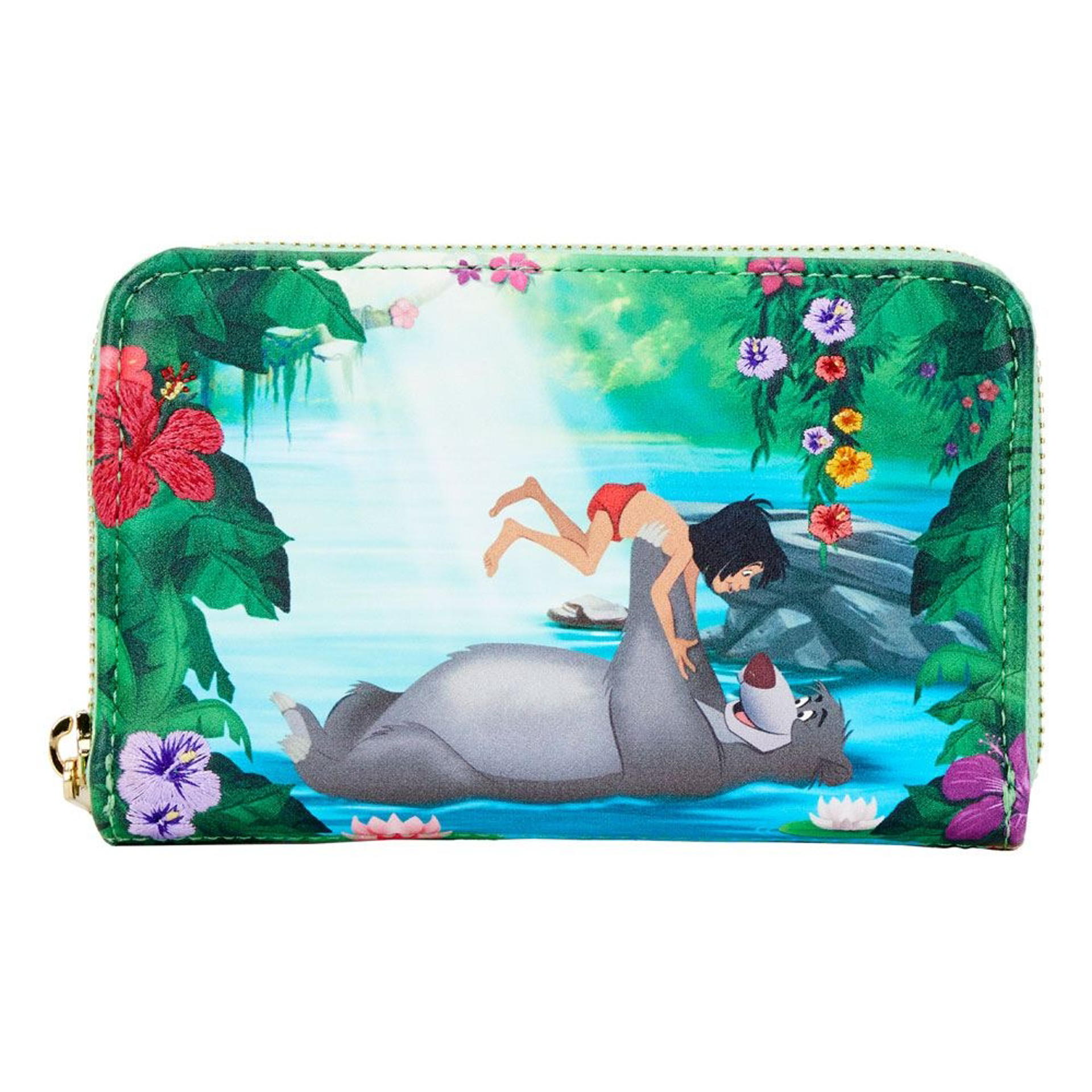 Loungefly: Disney The Jungle Book - Bare Necessities Zip Around Wallet - flash vidéo