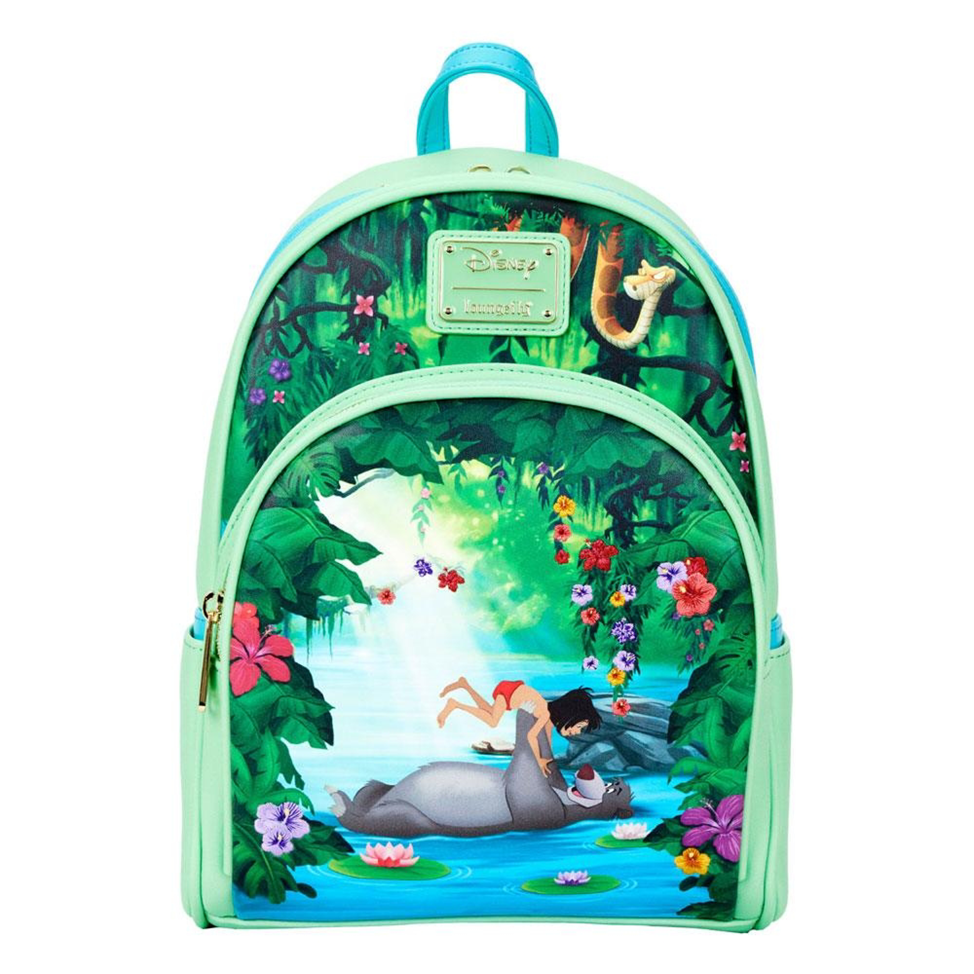 Loungefly: Disney The Jungle Book - Bare Necessities Mini Backpack - flash vidéo