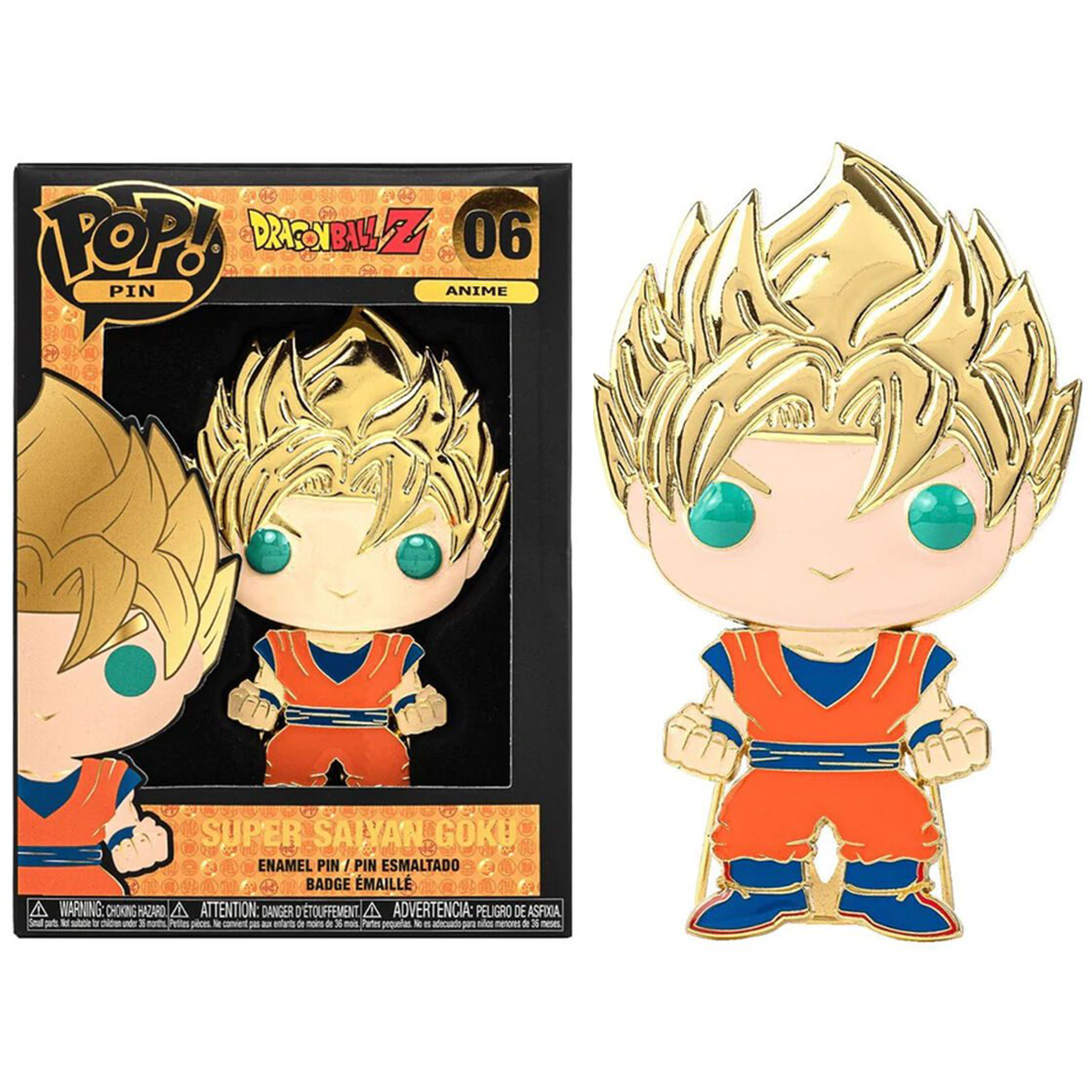 Funko Pop! Pin: Dragon Ball Z - Super Saiyan Goku - flash vidéo