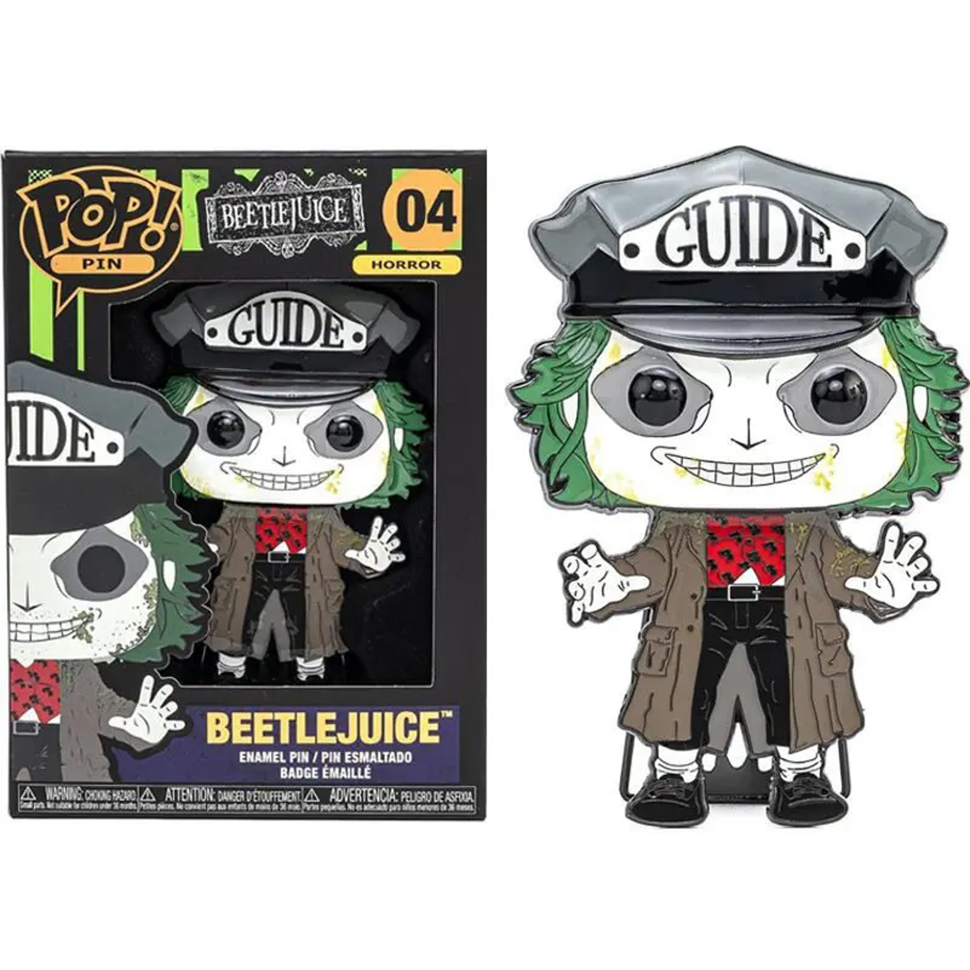 Funko Pop! Pin: Beetlejuice - Beetlejuice - flash vidéo