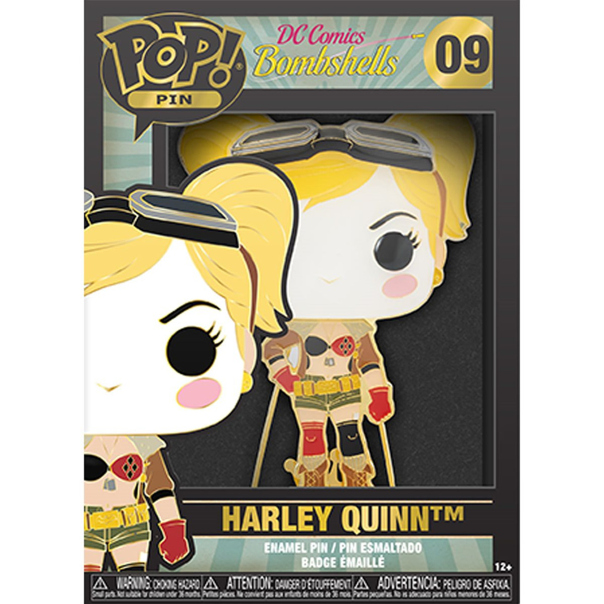 Funko Pop! Pin: DC Comics Bombshells - Harley Quinn - flash vidéo