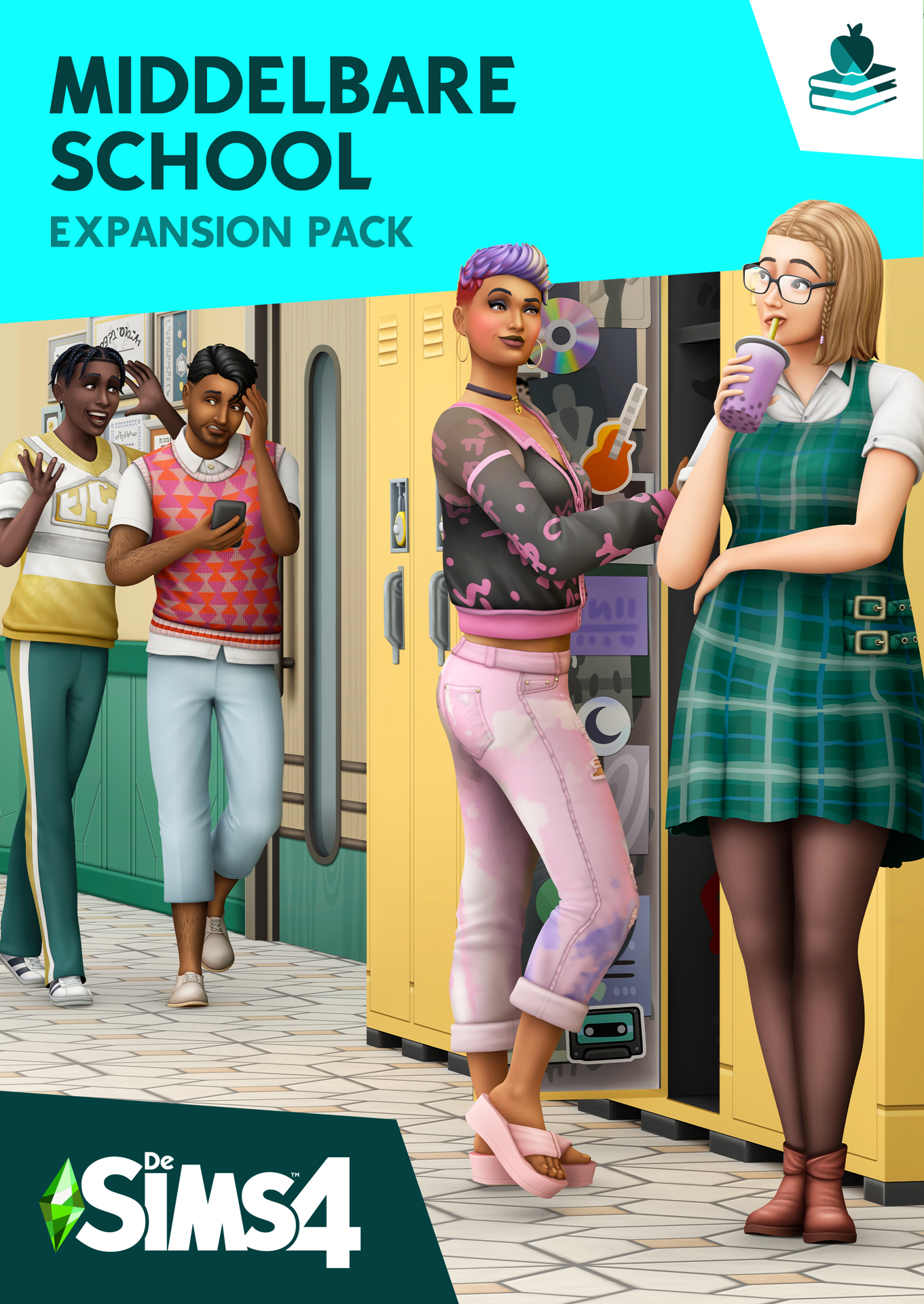 Les Sims 4 : Pack d'extension Années Lycée (Code-in-a-box)