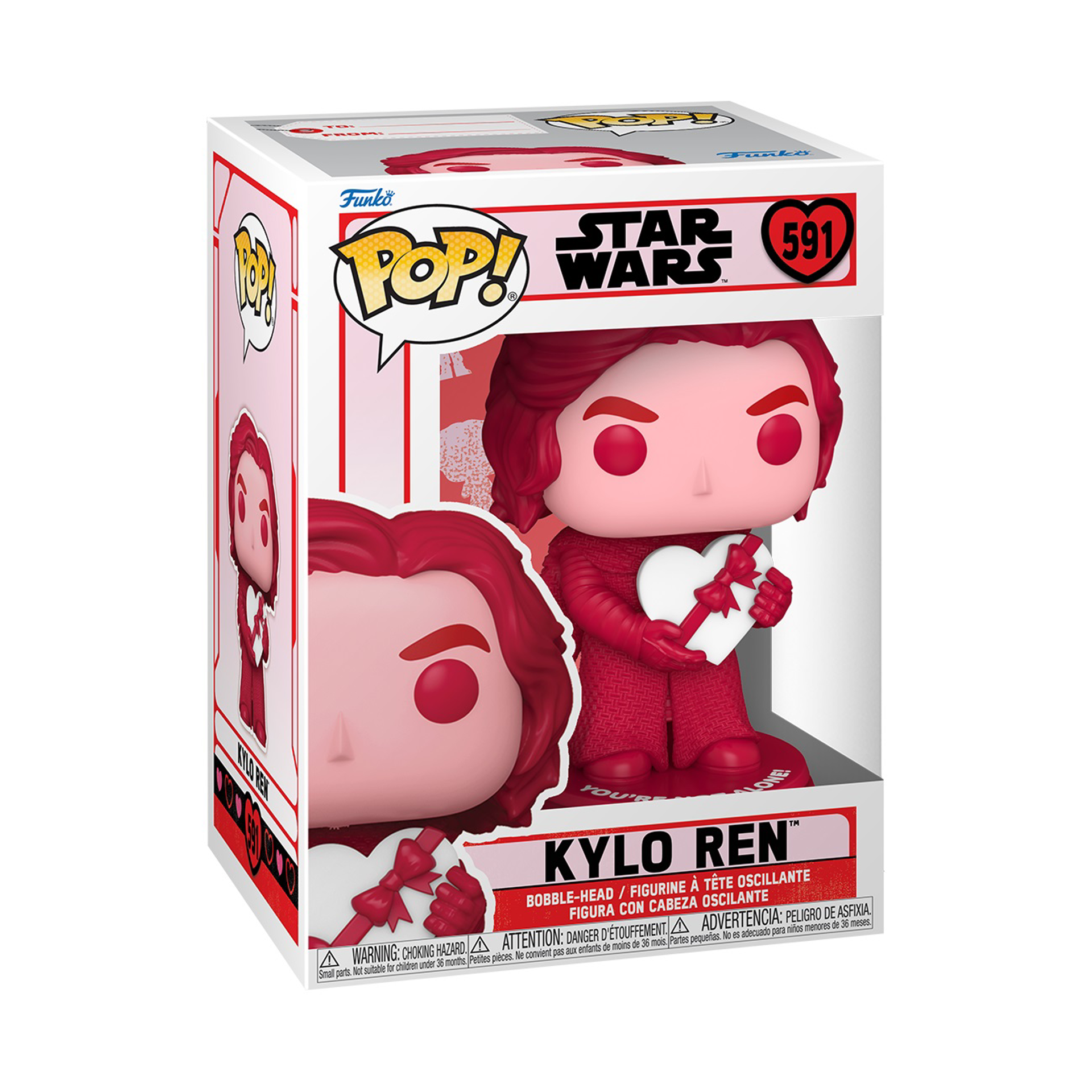 Funko Pop! Star Wars: Valentines S3 - Kylo Ren - flash vidéo