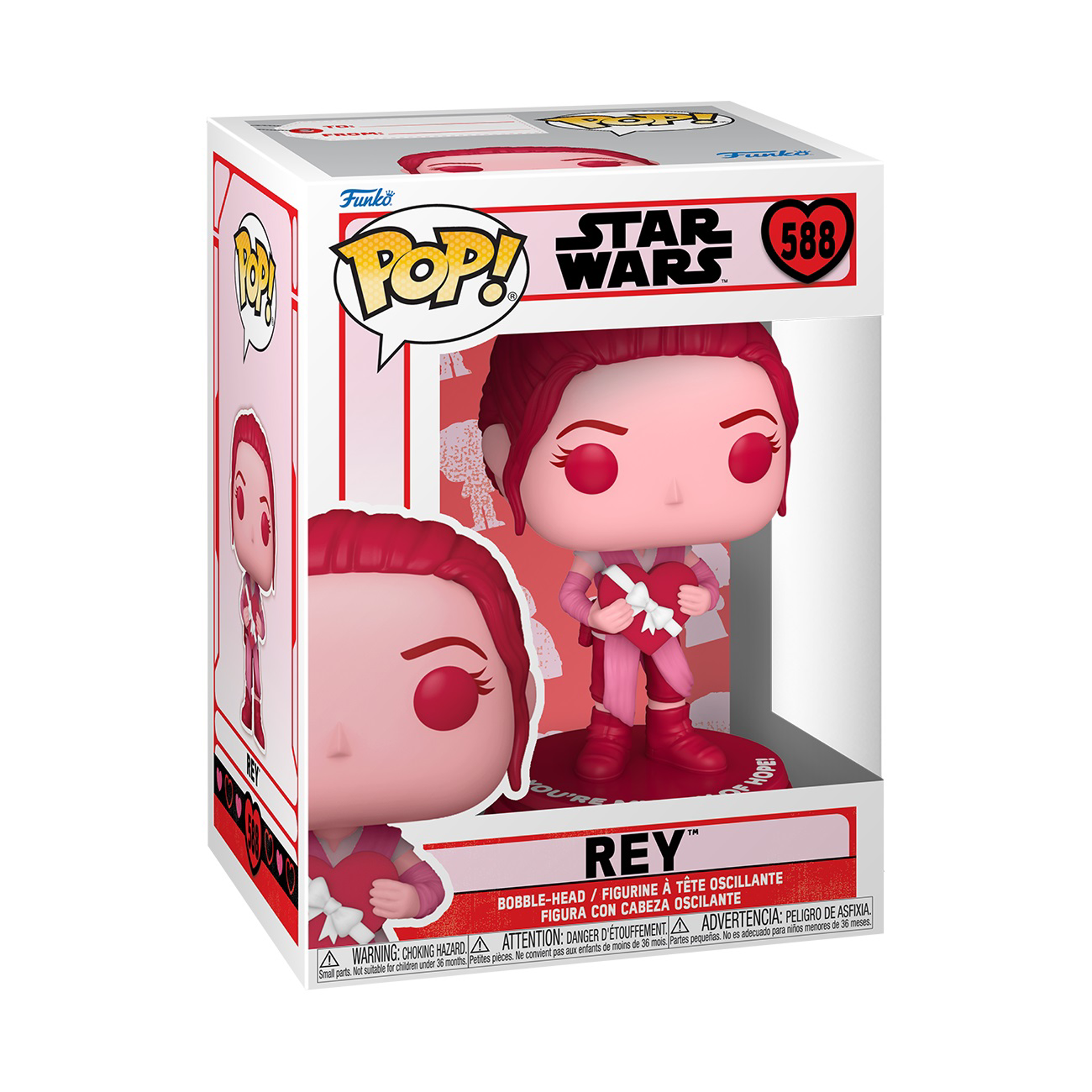 Funko Pop! Star Wars: Valentines S3 - Rey