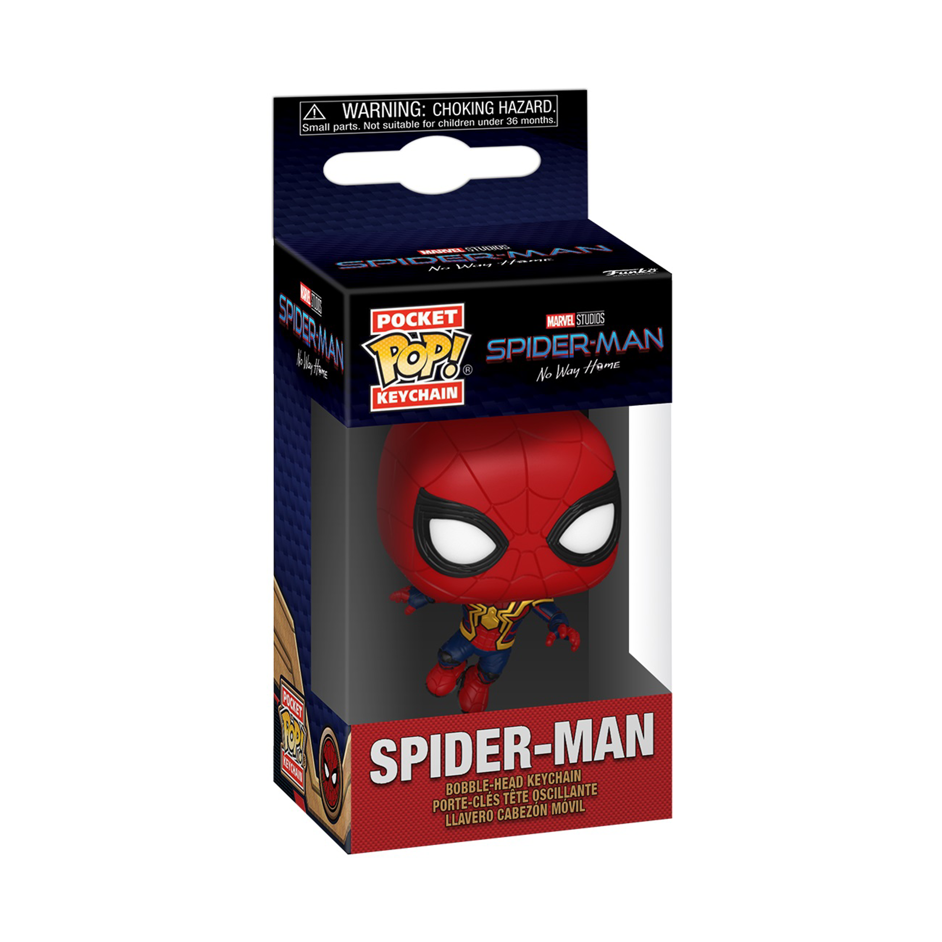 Funko Pocket Pop! Keychain: Spider-Man: No Way Home S3 - Leaping Spider-Man - flash vidéo