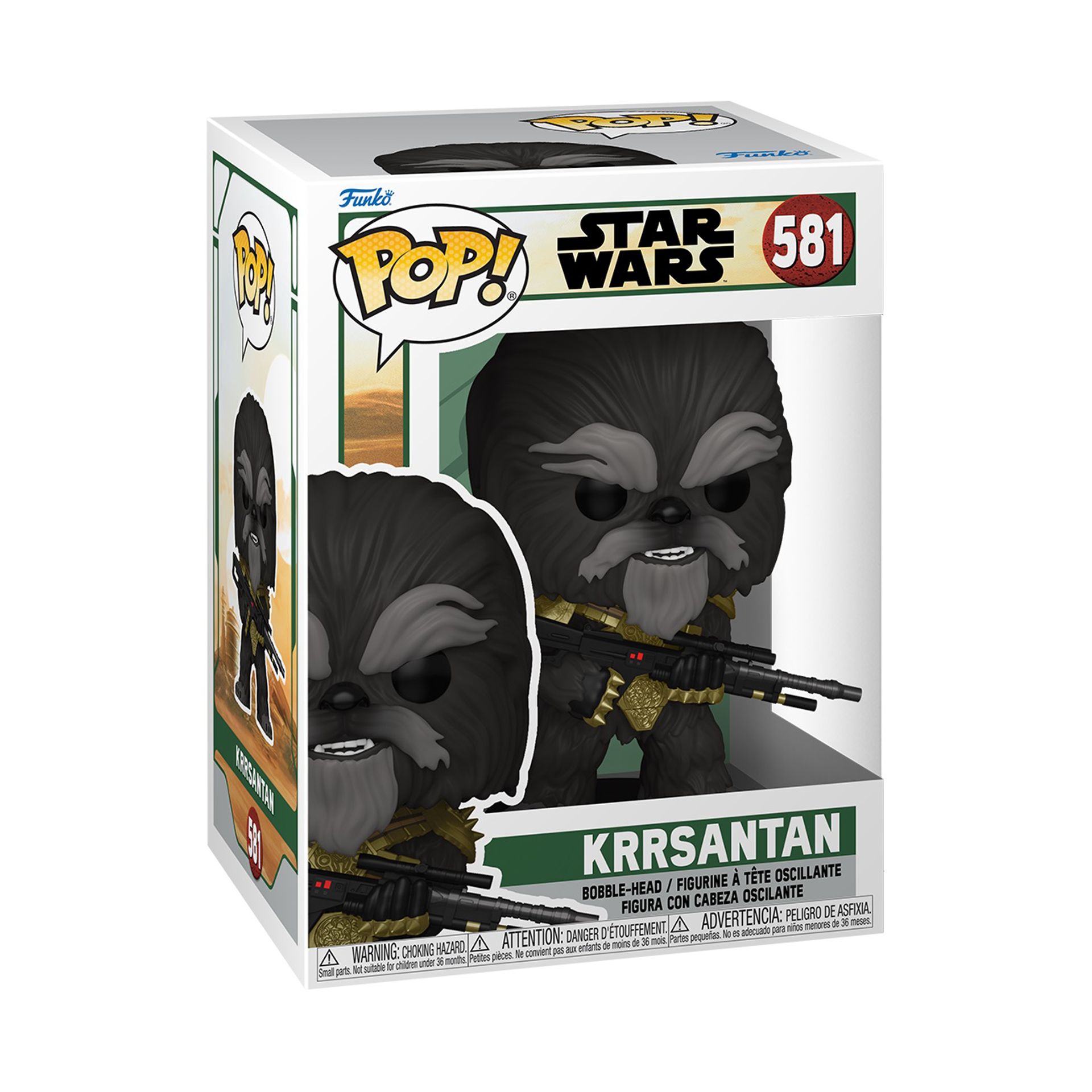 Funko Pop! Star Wars: The Book of Boba Fett - Krrsantan - flash vidéo