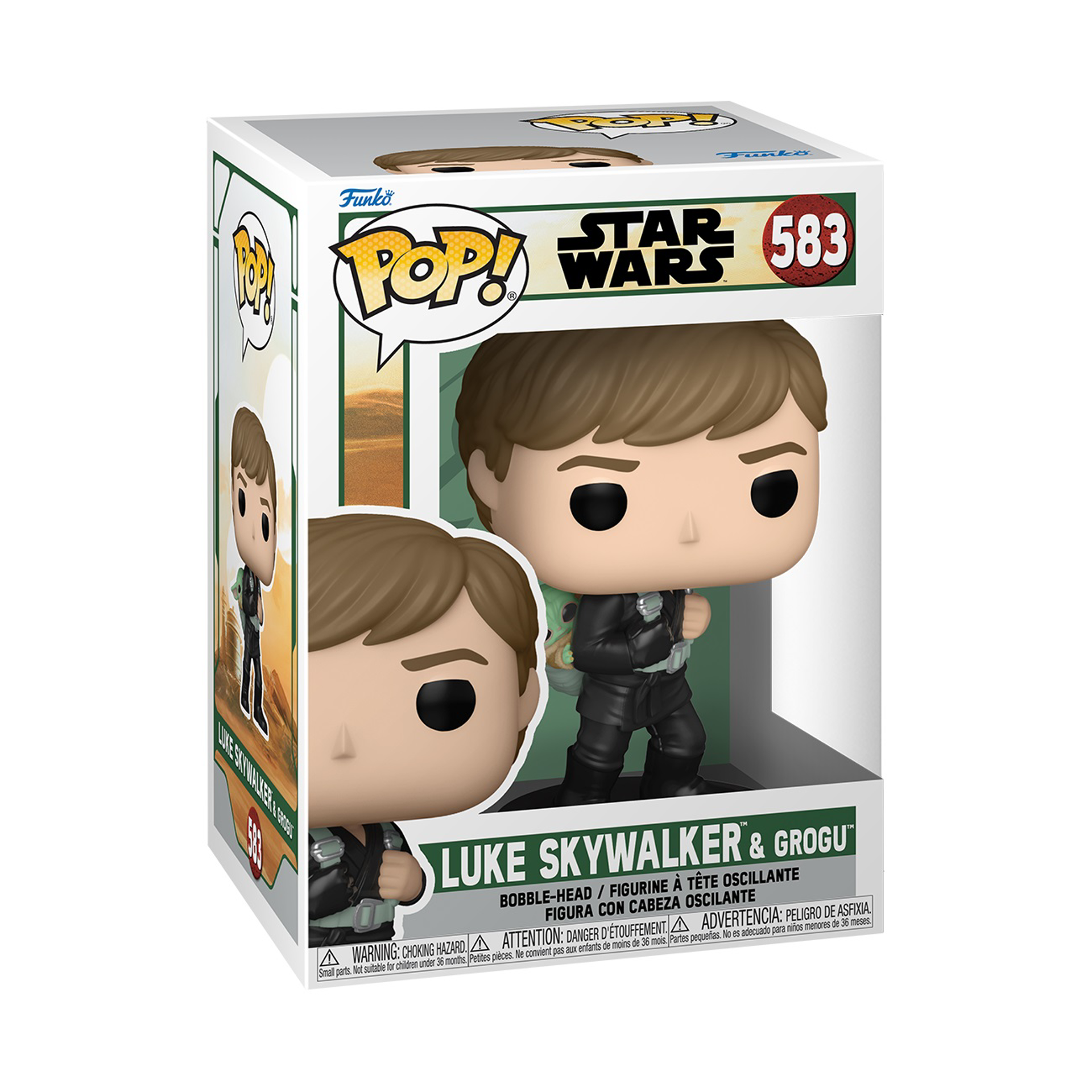Funko Pop! Star Wars: The Book of Boba Fett - Luke Skywalker (Training Ground) - flash vidéo
