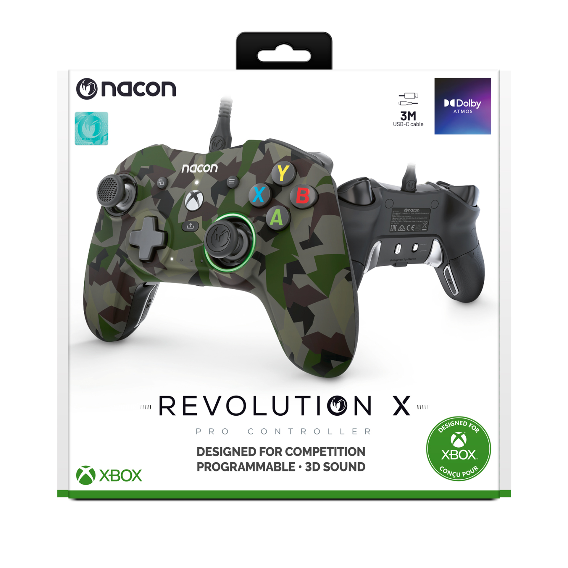 Nacon Revolution X Pro Controller Forest Camo for Xbox Series X|S, Xbox One & PC - flash vidéo
