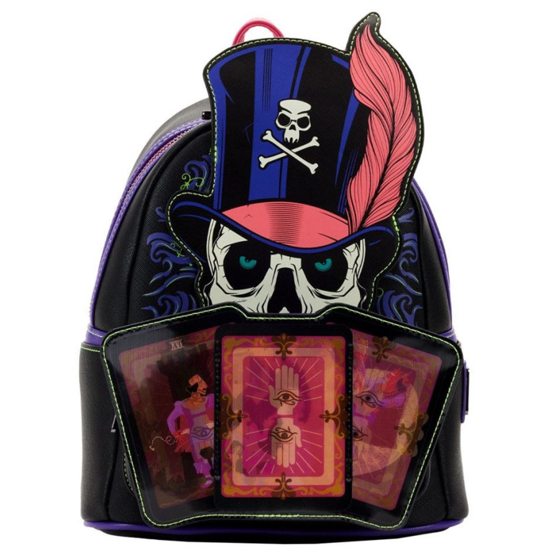 Loungefly: Disney - The Princess and the Frog Dr Facilier Lenticular Mini Backpack - flash vidéo