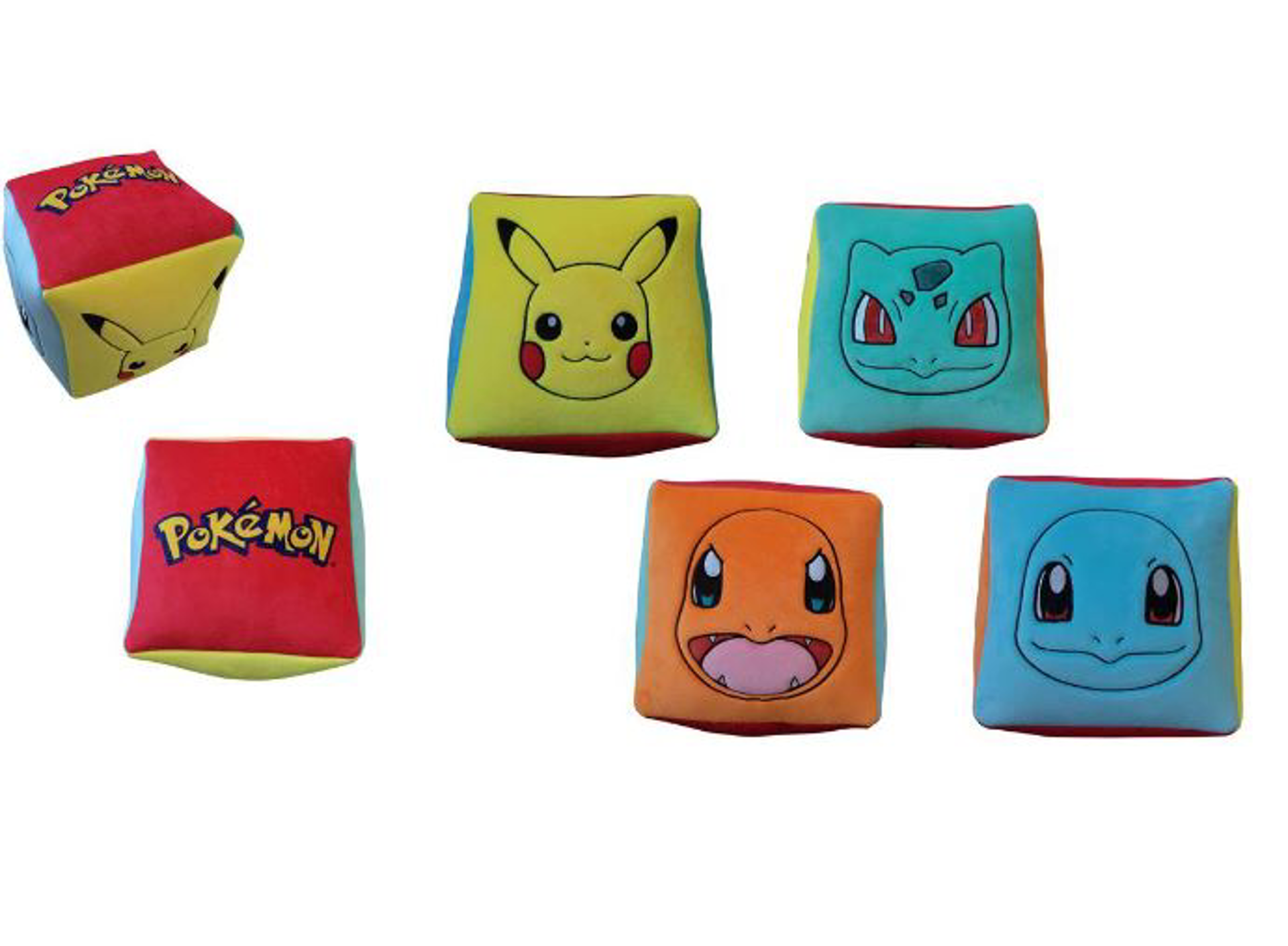 Pokémon - Cube Faces 25cm - flash vidéo