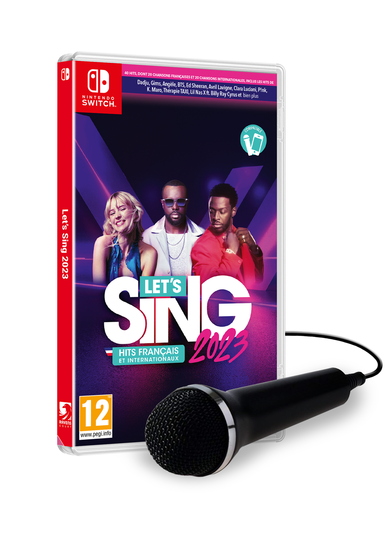 Let's Sing 2023 - Hit français et internationaux + 1 Microphone