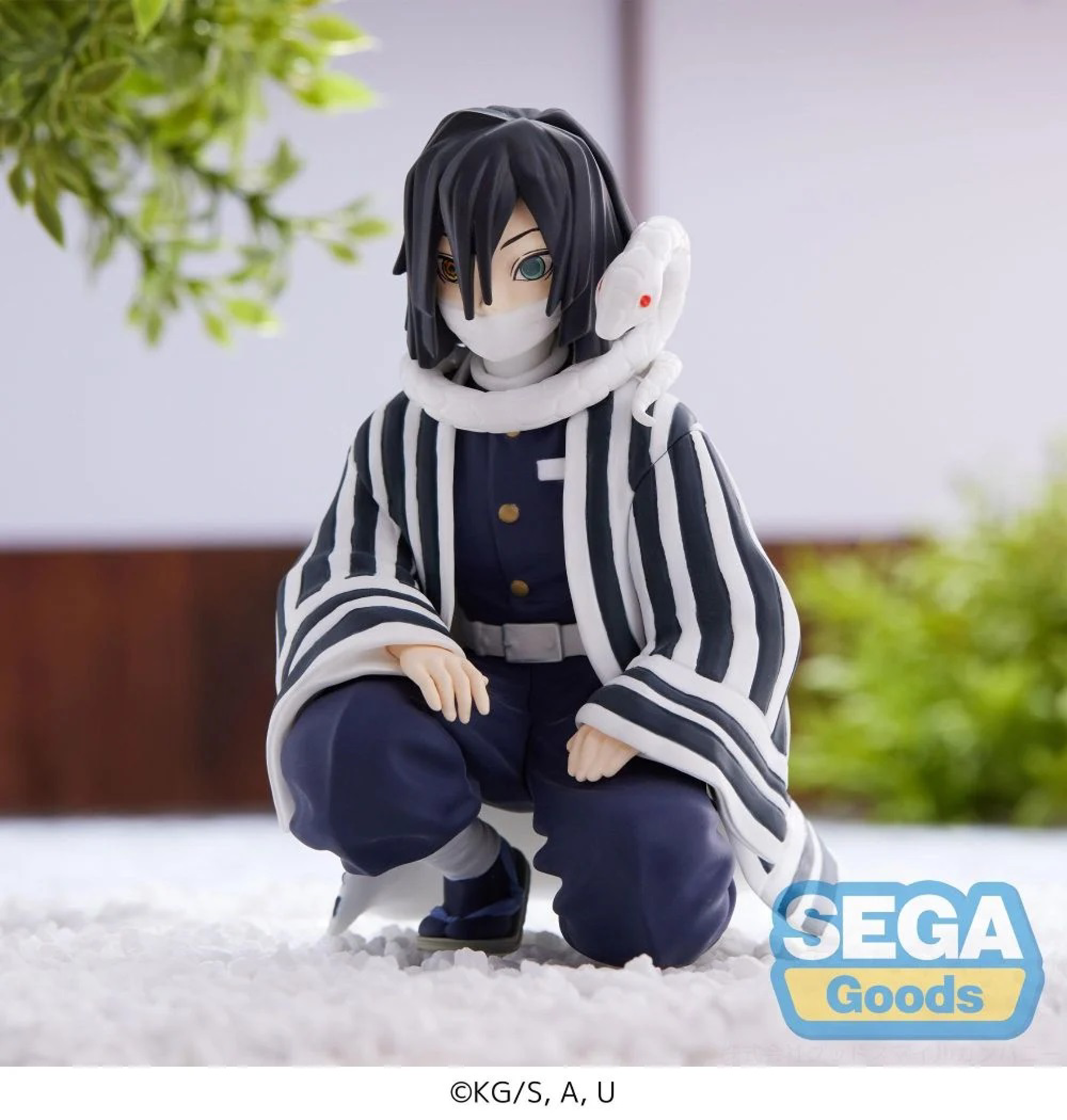 Demon Slayer: Kimetsu no Yaiba - Chokonose PM Perching - Iguro Obanai Figure 11cm - flash vidéo