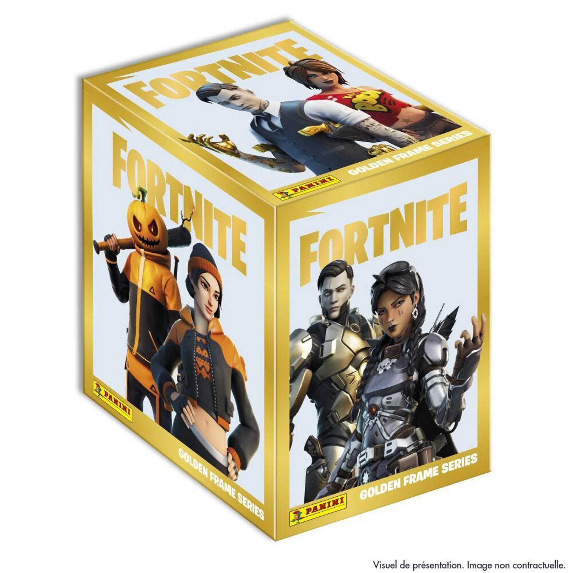 Panini - Fortnite 3 Pochettes 5 Stickers en Boite de 36 - flash vidéo