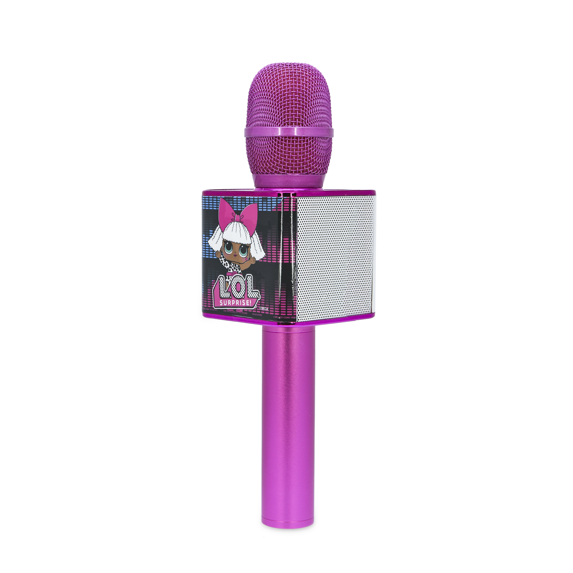 L.O.L. Suprise! My Diva Karaoke - Microphone Karaoké avec Haut-Parleur - Violet