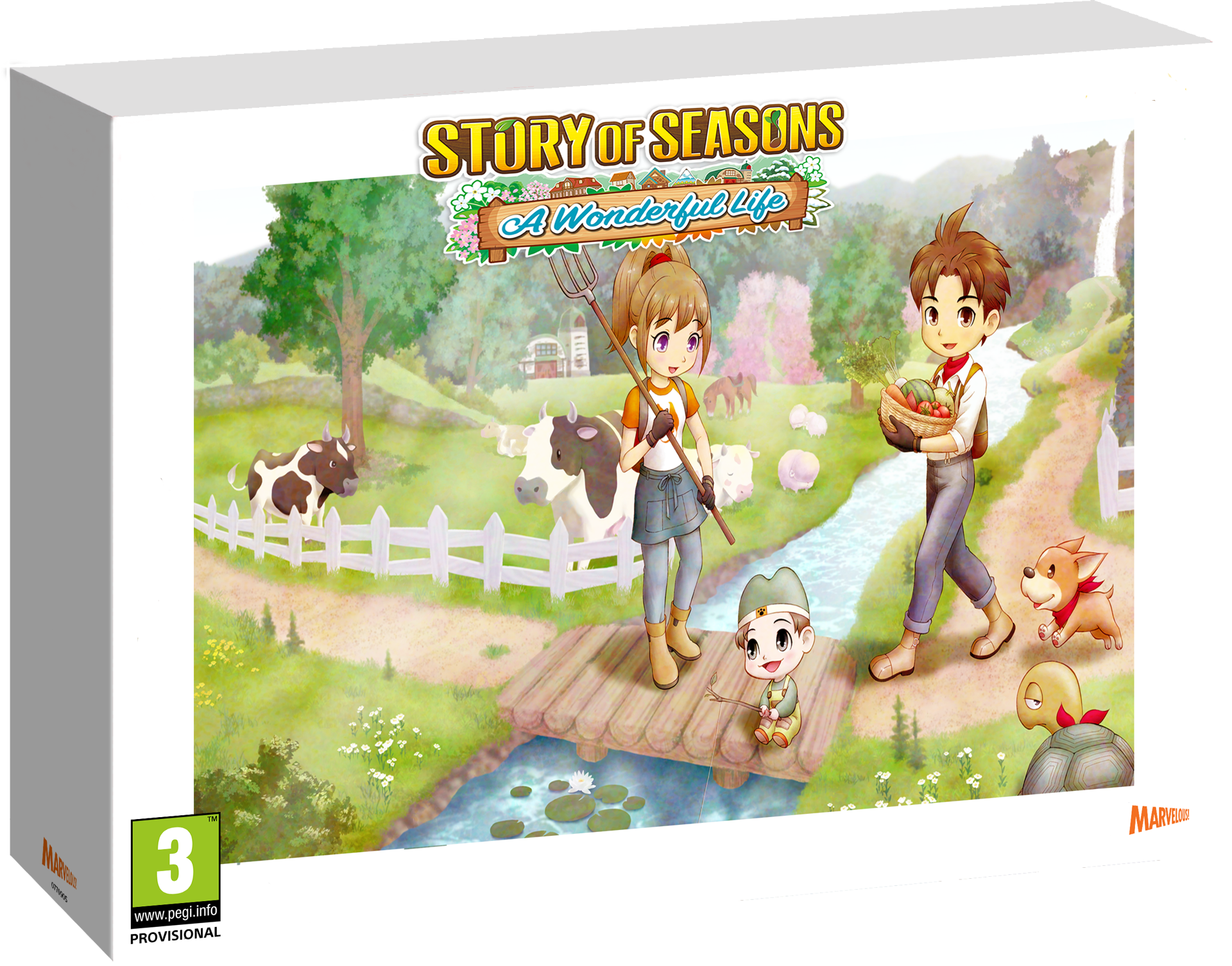 Story of Seasons : A Wonderful Life - Limited Edition - flash vidéo